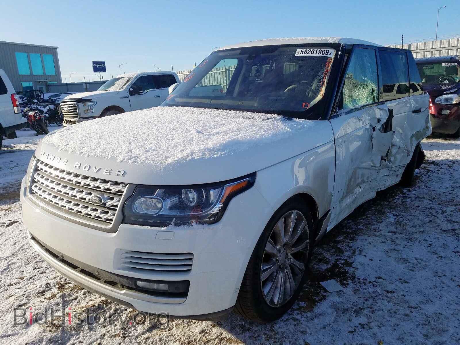 2016 LAND ROVER RANGEROVER - VIN: SALGS2EF1GA299576 - Фото 2