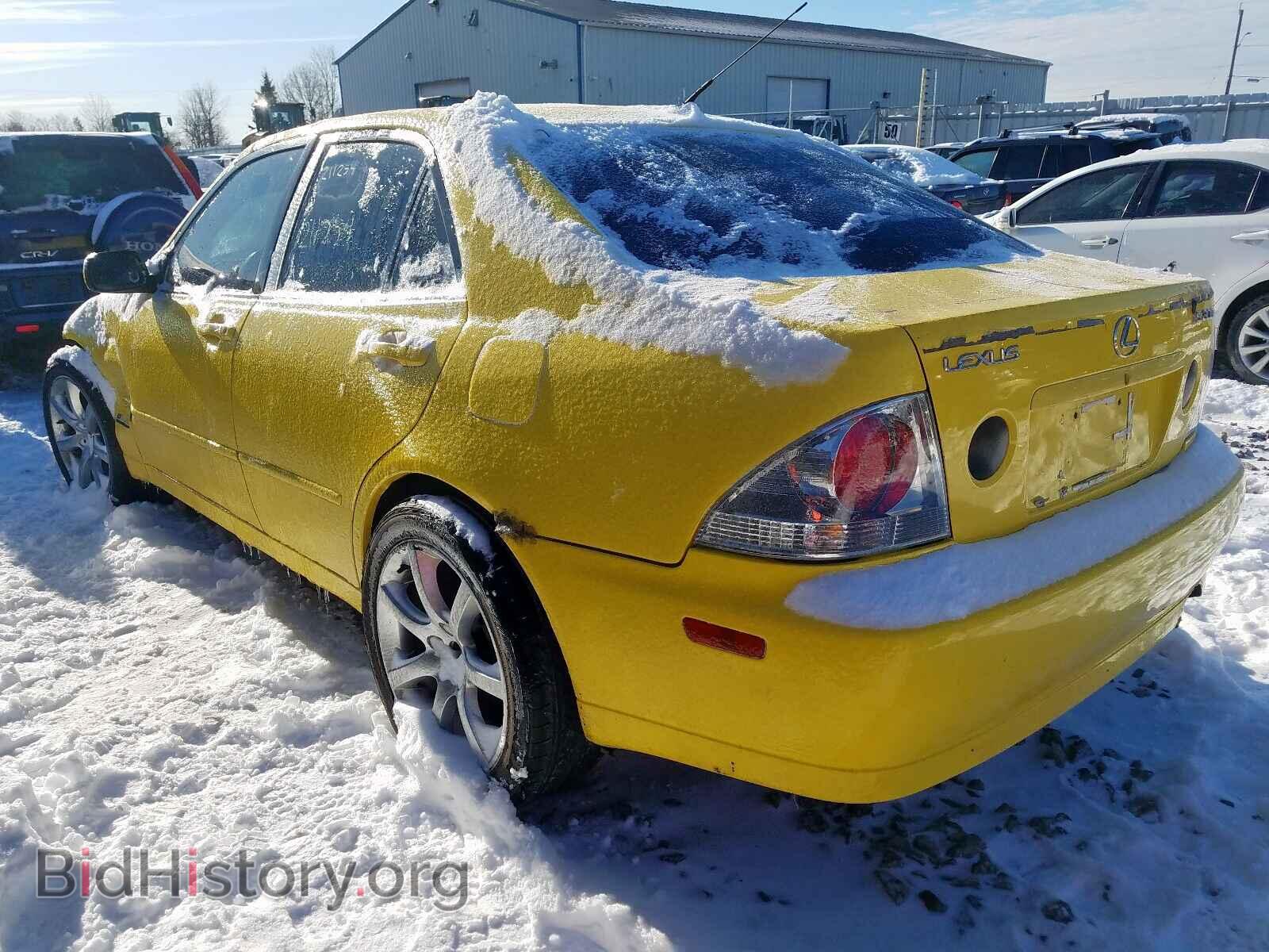 2001 LEXUS IS - VIN: JTHBD182910011149 - Фото 3
