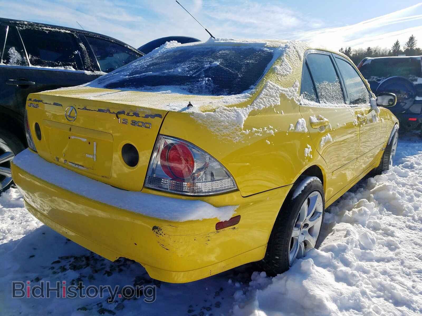 2001 LEXUS IS - VIN: JTHBD182910011149 - Фото 4