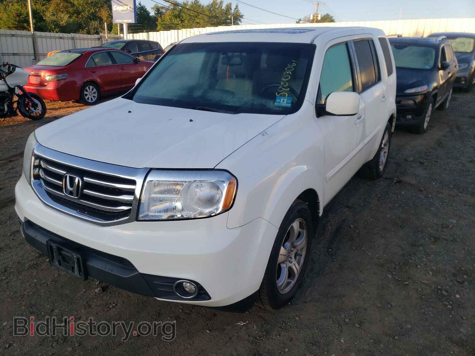 2013 HONDA PILOT - VIN: 5FNYF4H71DB060628 - Фото 2