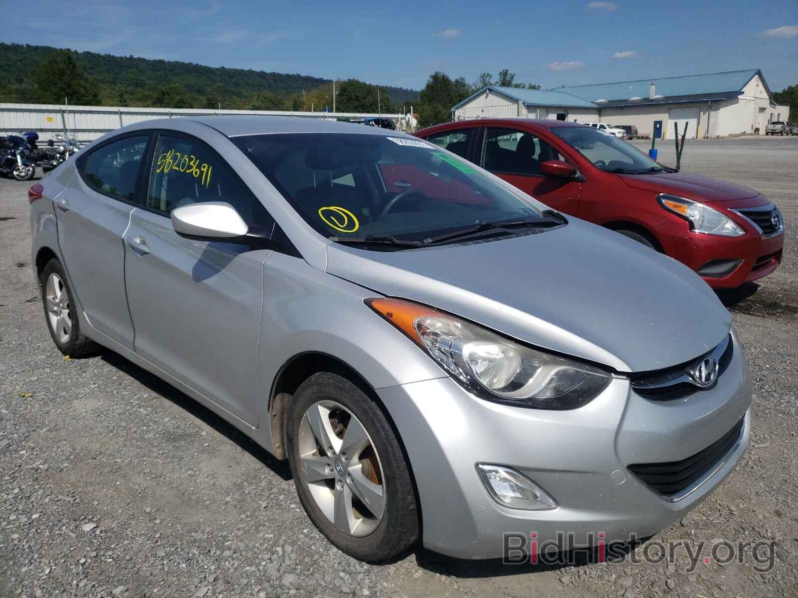 Photo KMHDH4AE9CU421347 - HYUNDAI ELANTRA 2012