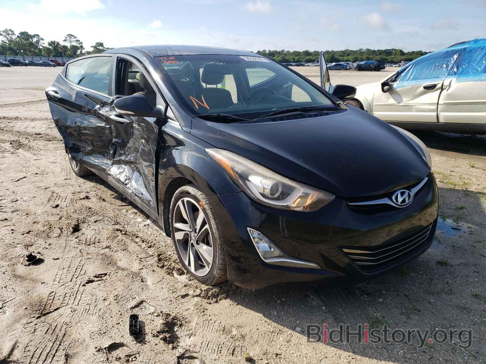 Photo KMHDH4AE6FU284033 - HYUNDAI ELANTRA 2015