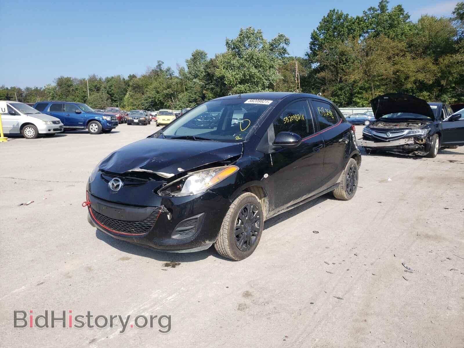 2013 MAZDA 2 - VIN: JM1DE1KY8D0170298 - Фото 2