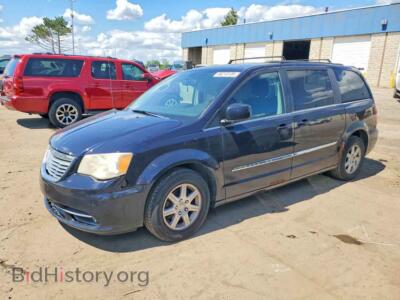 2011 Chrysler MINIVAN TOURING, blue — VIN 2A4RR5DG4BR716520, Copart