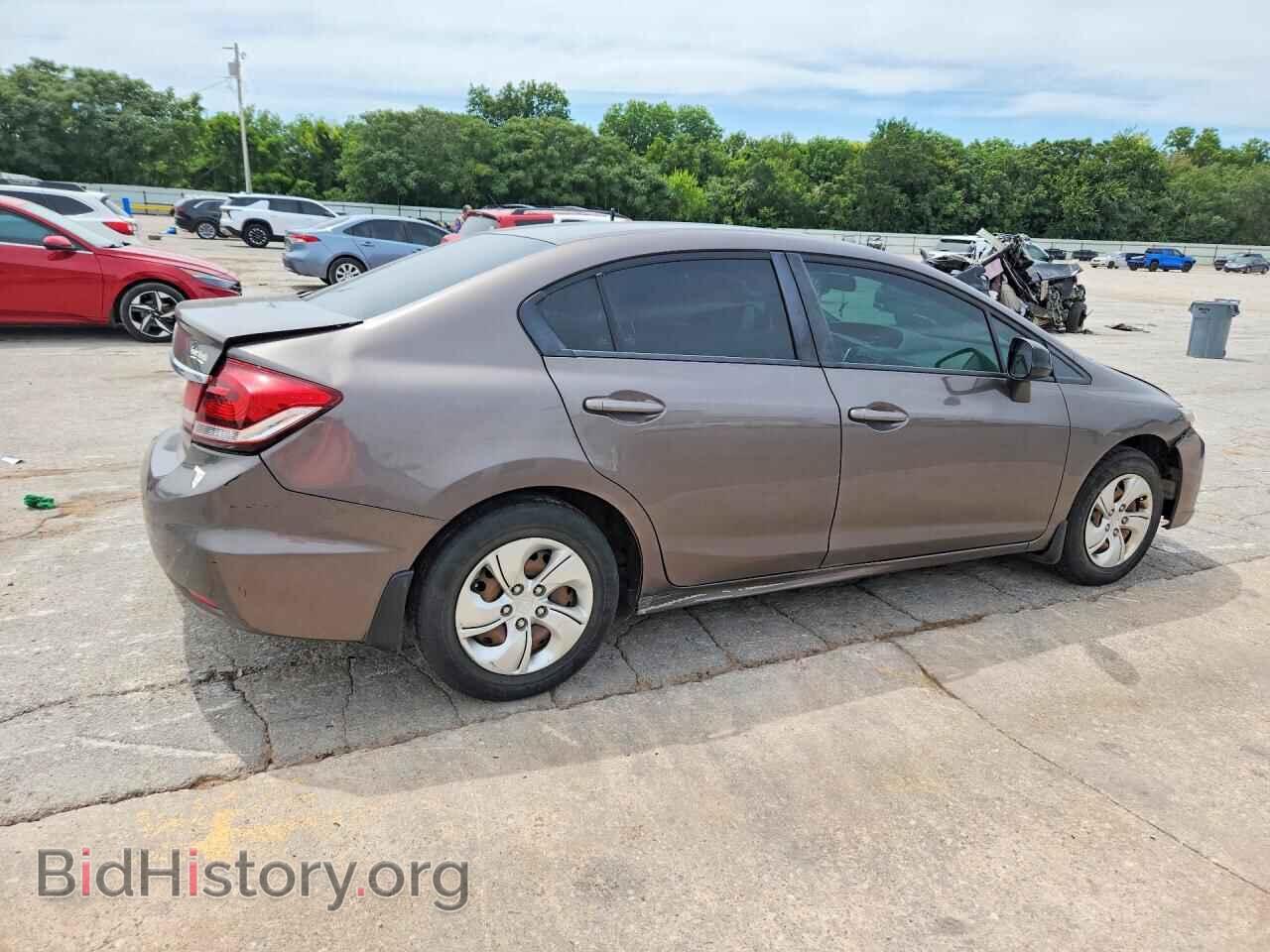 2013 HONDA CIVIC - VIN: 2HGFB2F54DH587647 - Фото 3