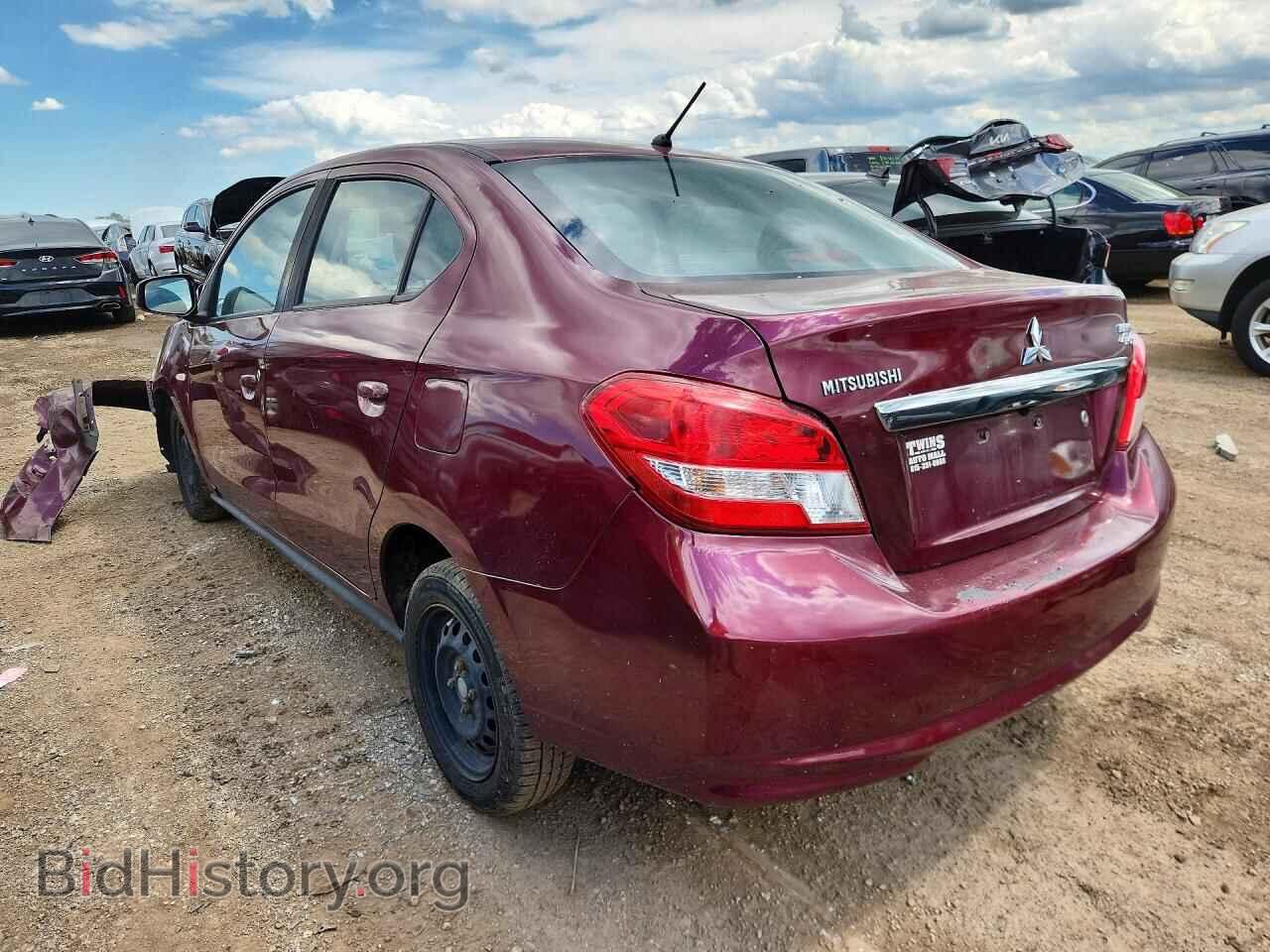 2019 MITSUBISHI MIRAGE - VIN: ML32F3FJ1KHF14491 - Фото 2