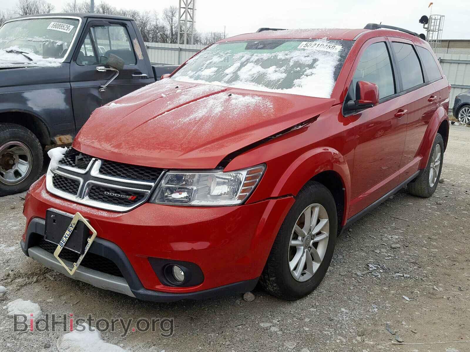 2014 DODGE JOURNEY SX - VIN: 3C4PDCBB9ET180558 - Фото 2