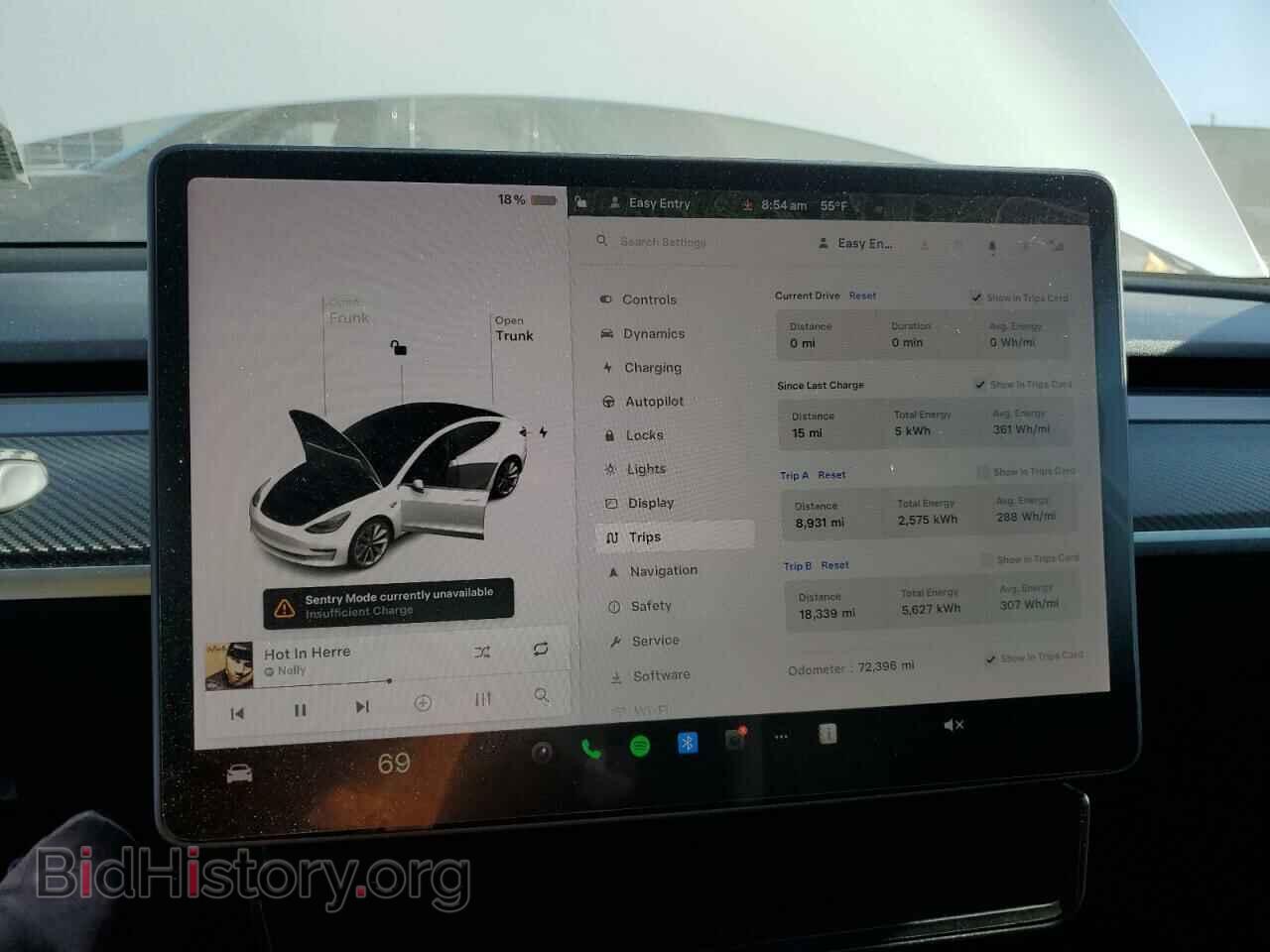 2018 TESLA MODEL 3 - VIN: 5YJ3E1EA9JF046256 - Photo 9