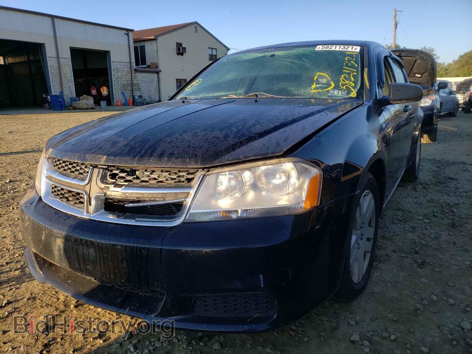 2014 DODGE AVENGER - VIN: 1C3CDZAB3EN138975 - Фото 2
