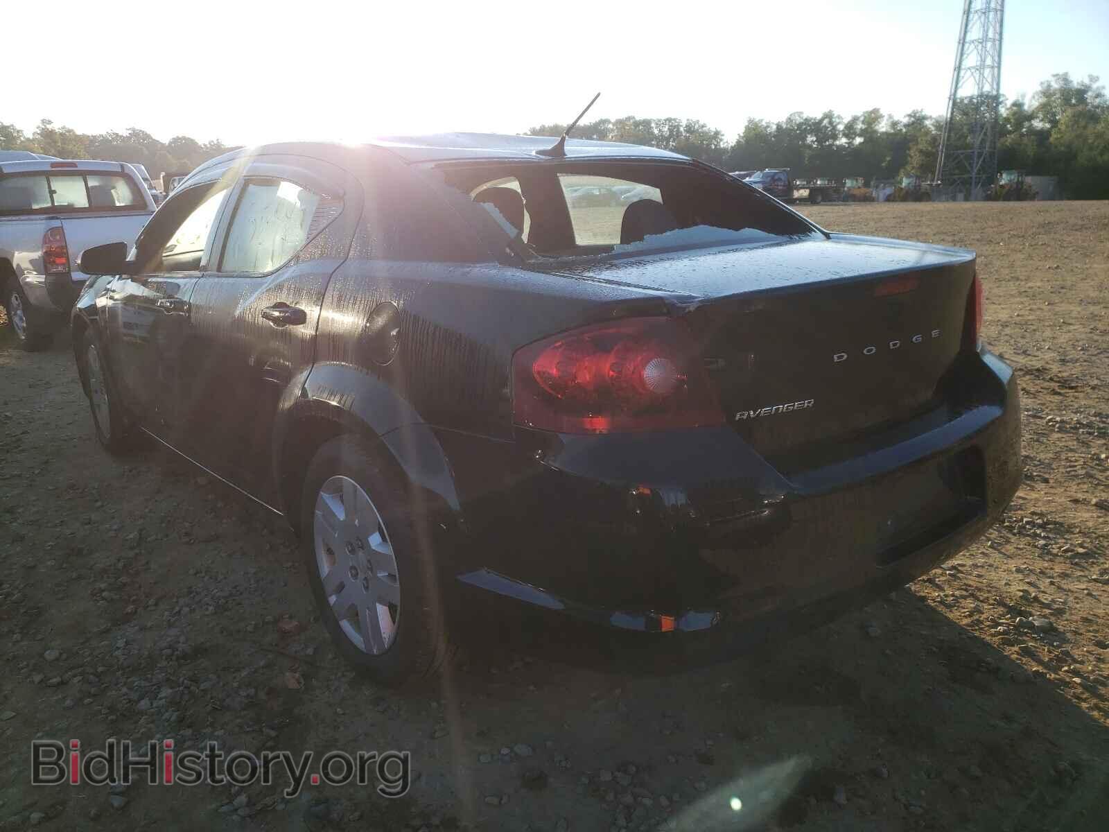 2014 DODGE AVENGER - VIN: 1C3CDZAB3EN138975 - Фото 3