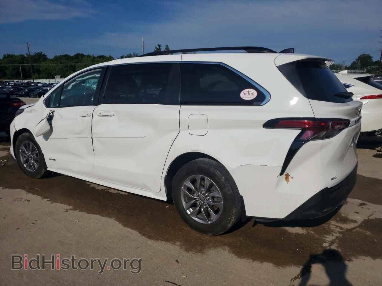 2021 TOYOTA SIENNA - VIN: 5TDBSKFC4MS020853 - Фото 2