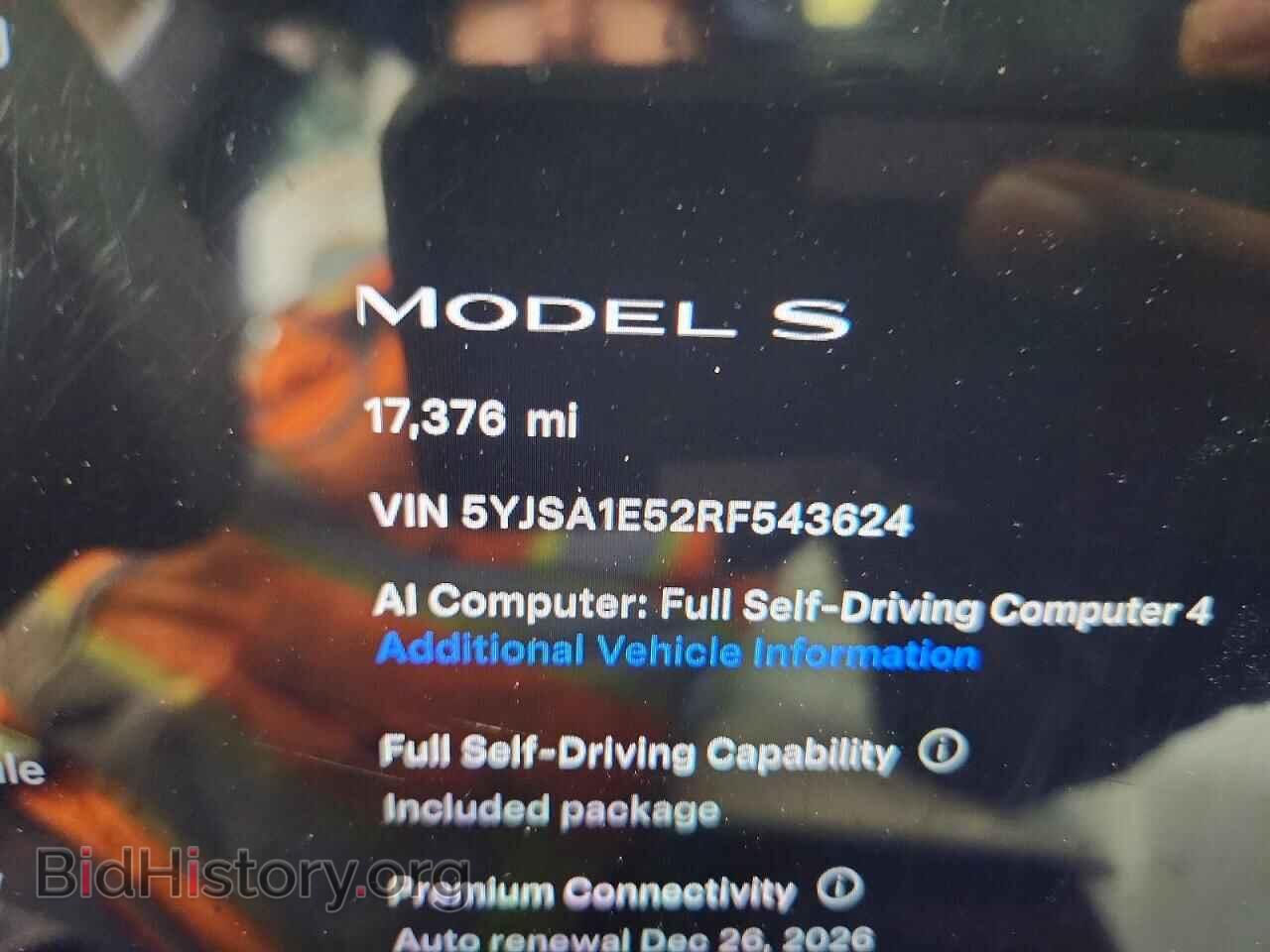 2024 TESLA MODEL S - VIN: 5YJSA1E52RF543624 - Photo 9