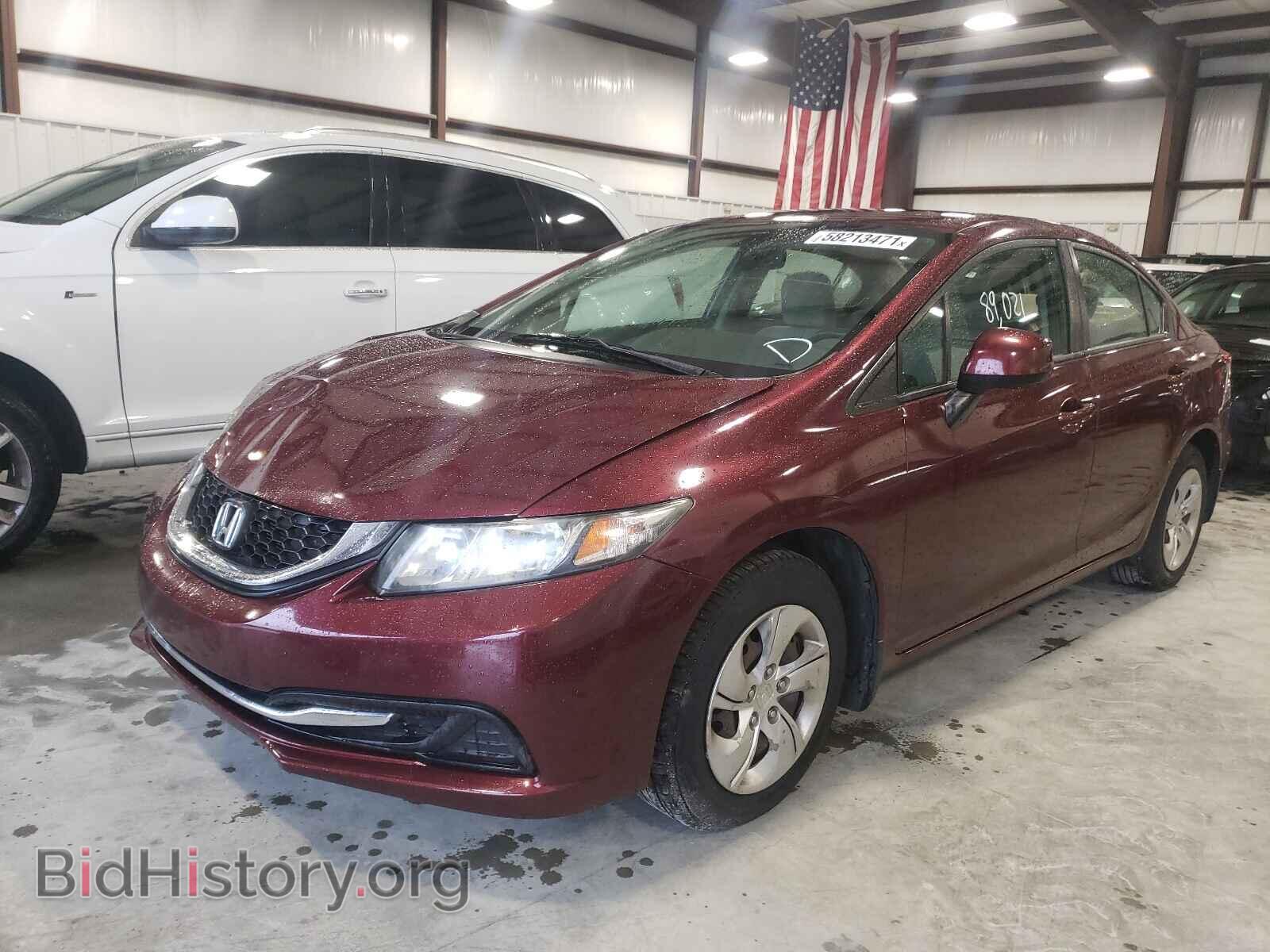 2013 HONDA CIVIC - VIN: 2HGFB2F56DH576682 - Фото 2