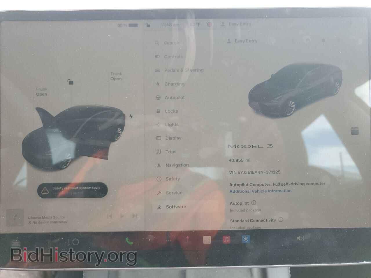 2022 TESLA MODEL 3 - VIN: 5YJ3E1EA4NF371225 - Photo 9
