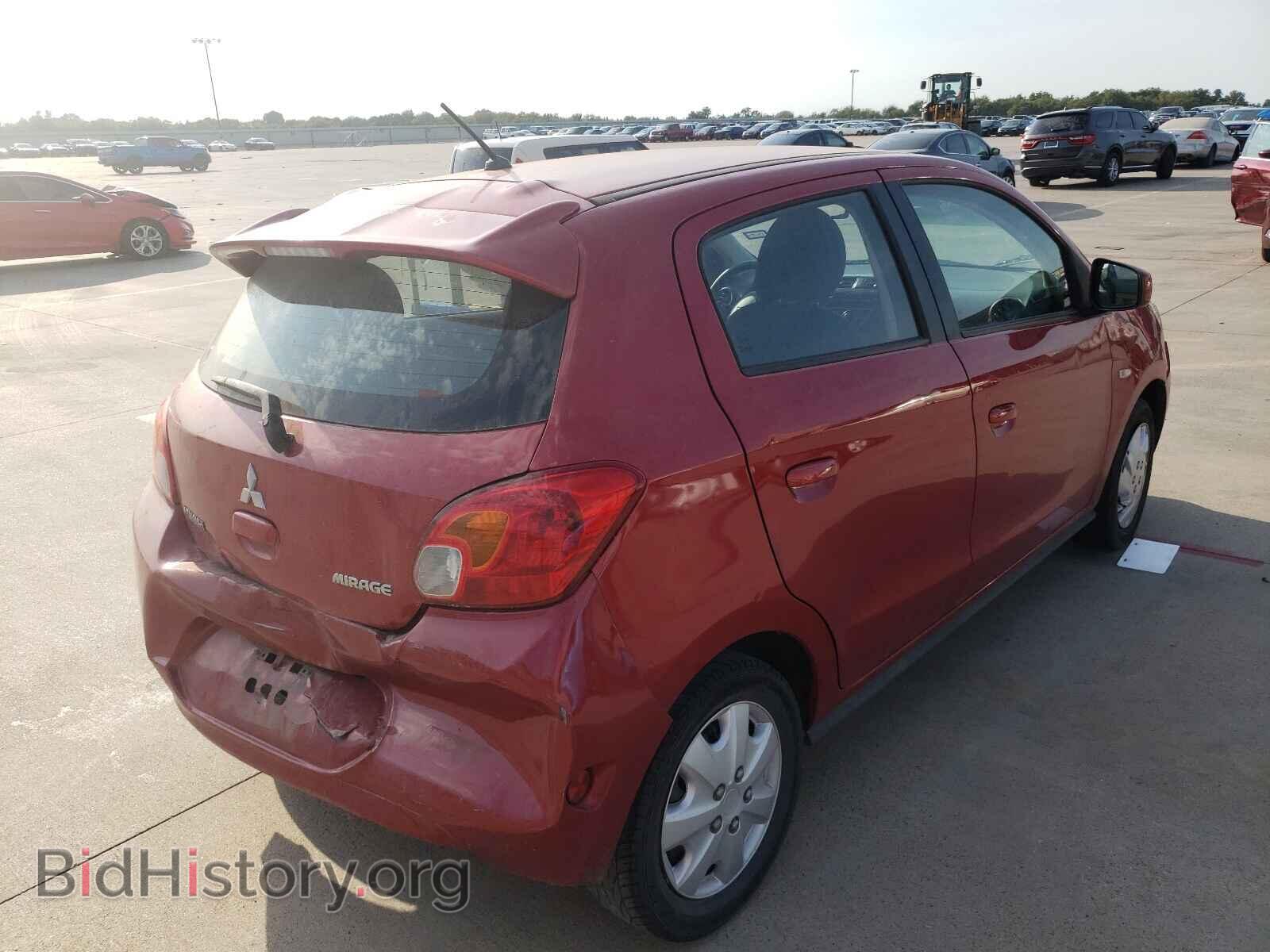 2015 MITSUBISHI MIRAGE - VIN: ML32A3HJ4FH009656 - Фото 4