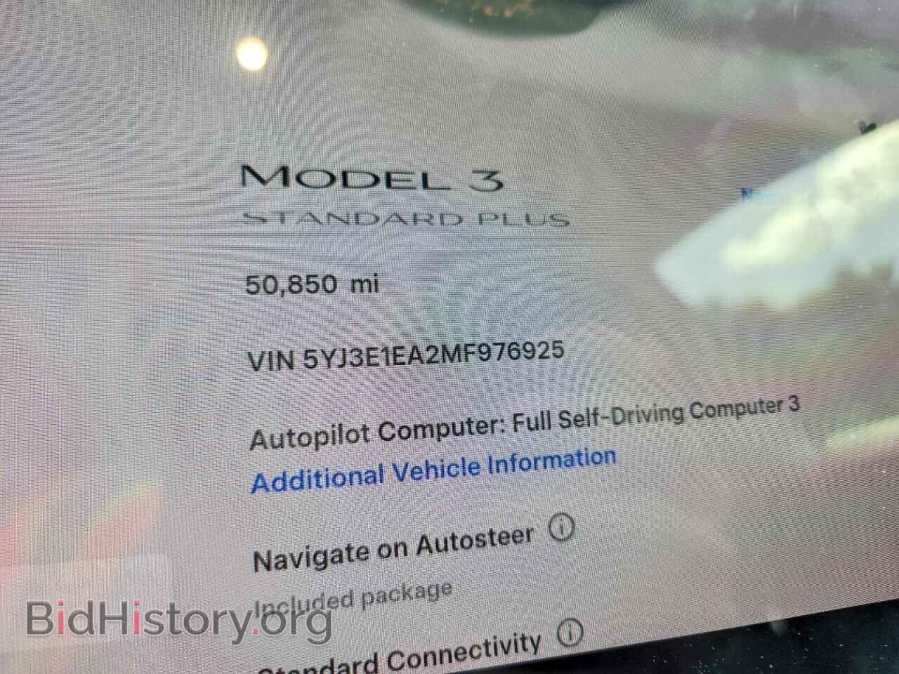 2021 TESLA MODEL 3 - VIN: 5YJ3E1EA2MF976925 - Photo 9