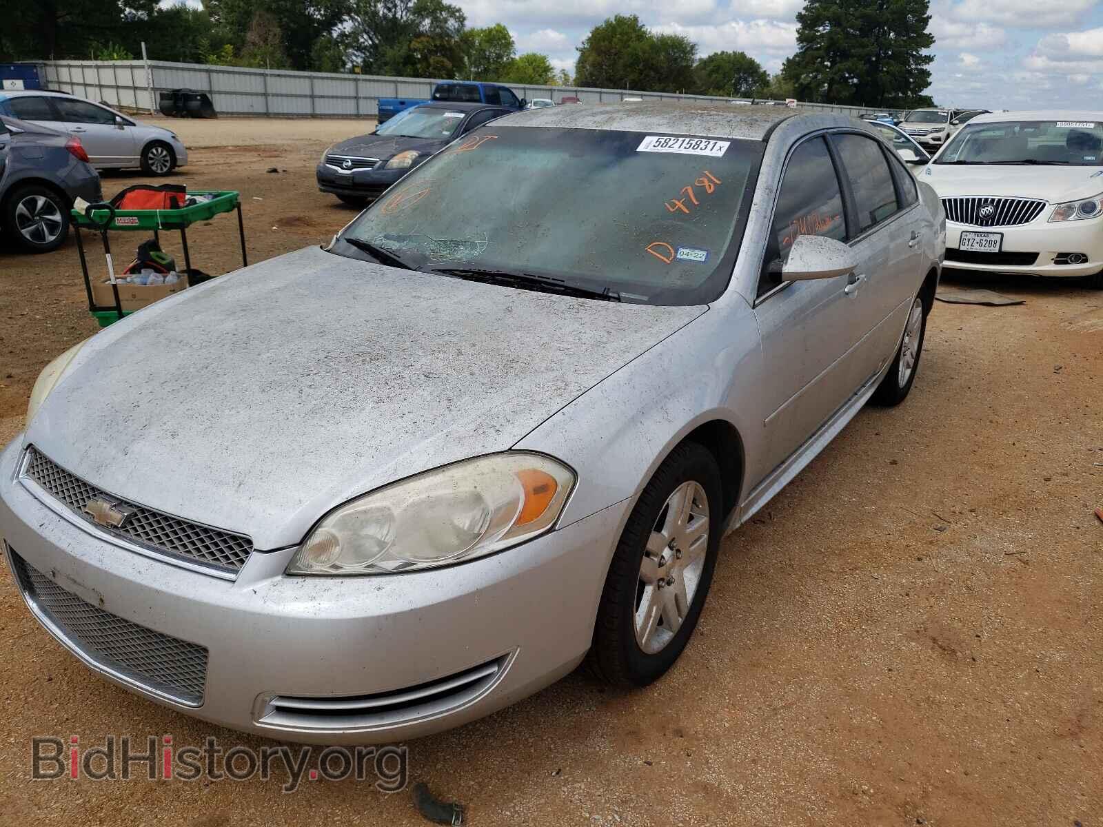 2014 CHEVROLET IMPALA - VIN: 2G1WB5E37E1114781 - Фото 2