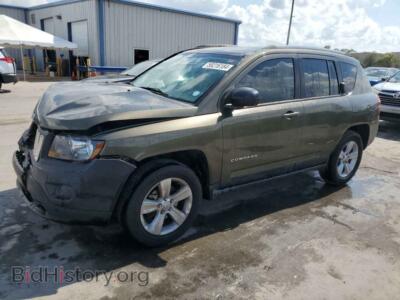 2015 Jeep COMPASS Sport, зеленый — VIN 1C4NJCBB5FD192259, Copart