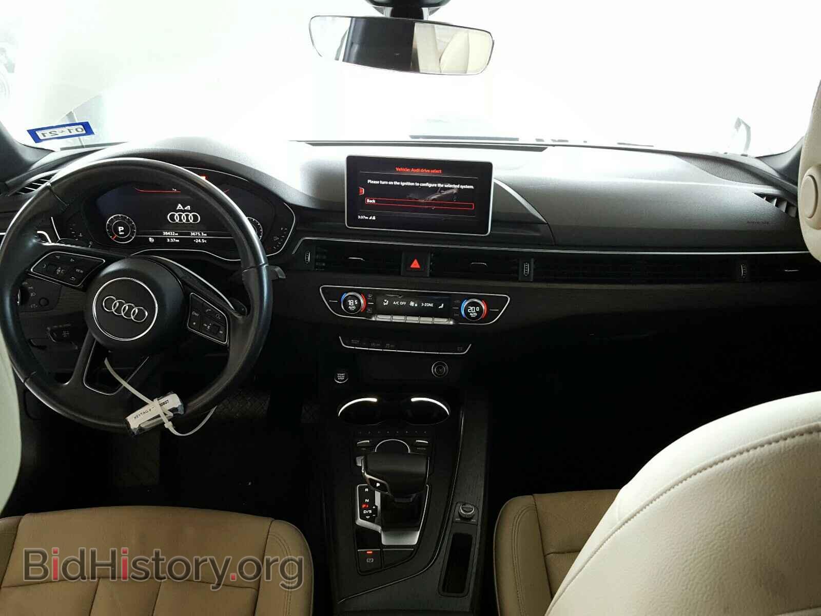 2017 AUDI A4 - VIN: WAUKMAF46HN056940 - Фото 9