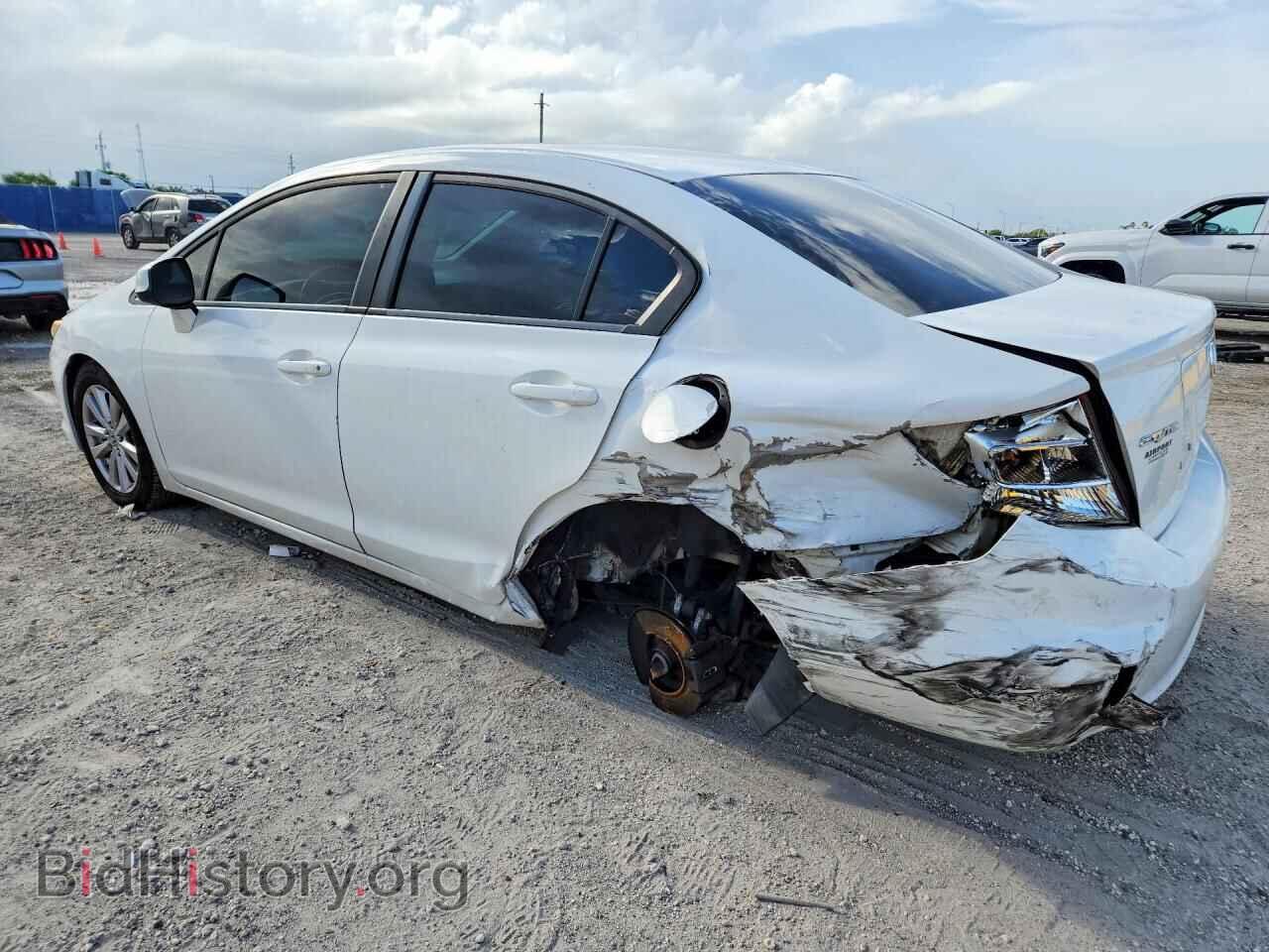 2012 HONDA CIVIC - VIN: 2HGFB2F94CH524436 - Фото 2