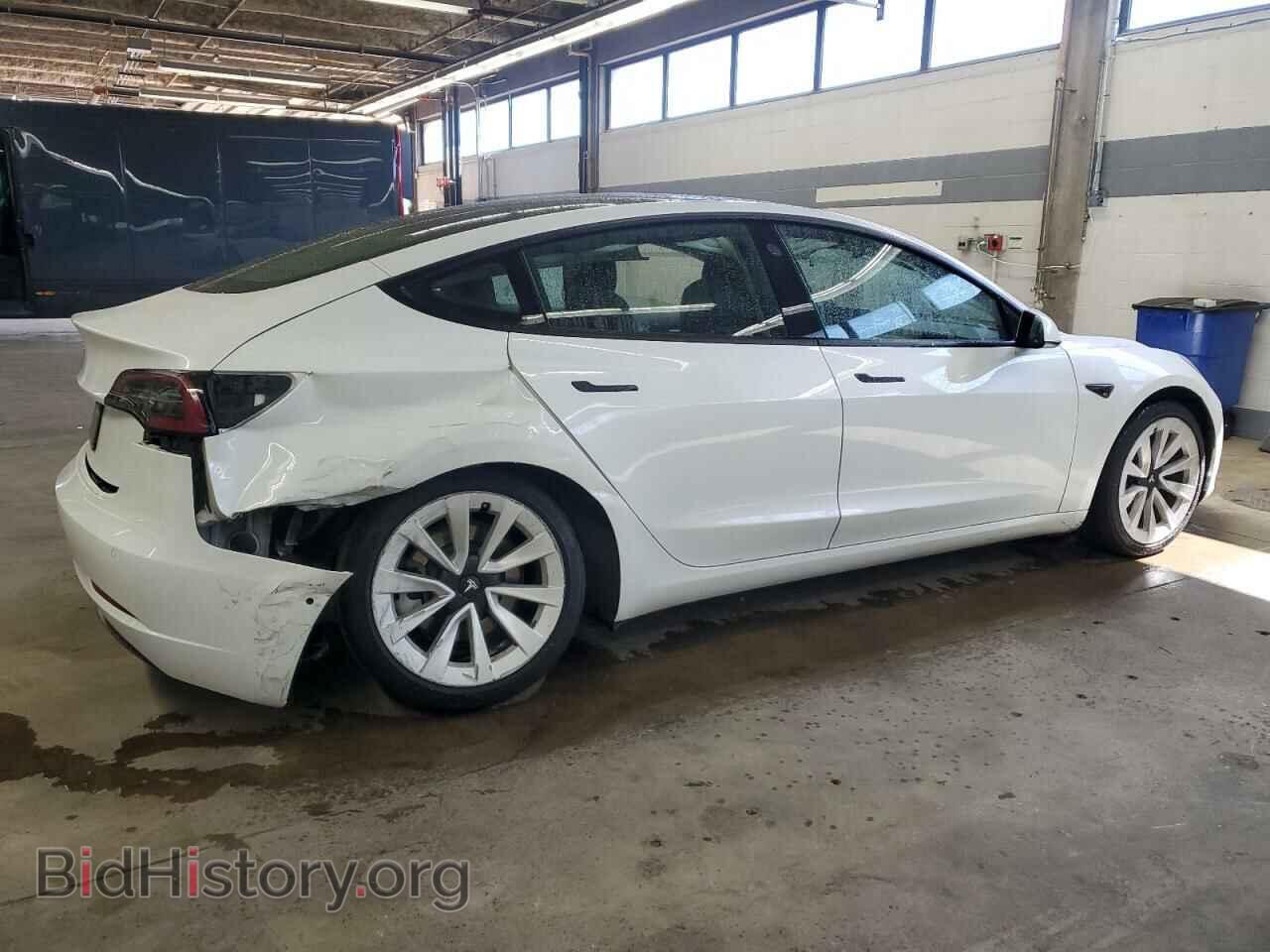 2022 TESLA MODEL 3 - VIN: 5YJ3E1EA0NF304640 - Фото 3