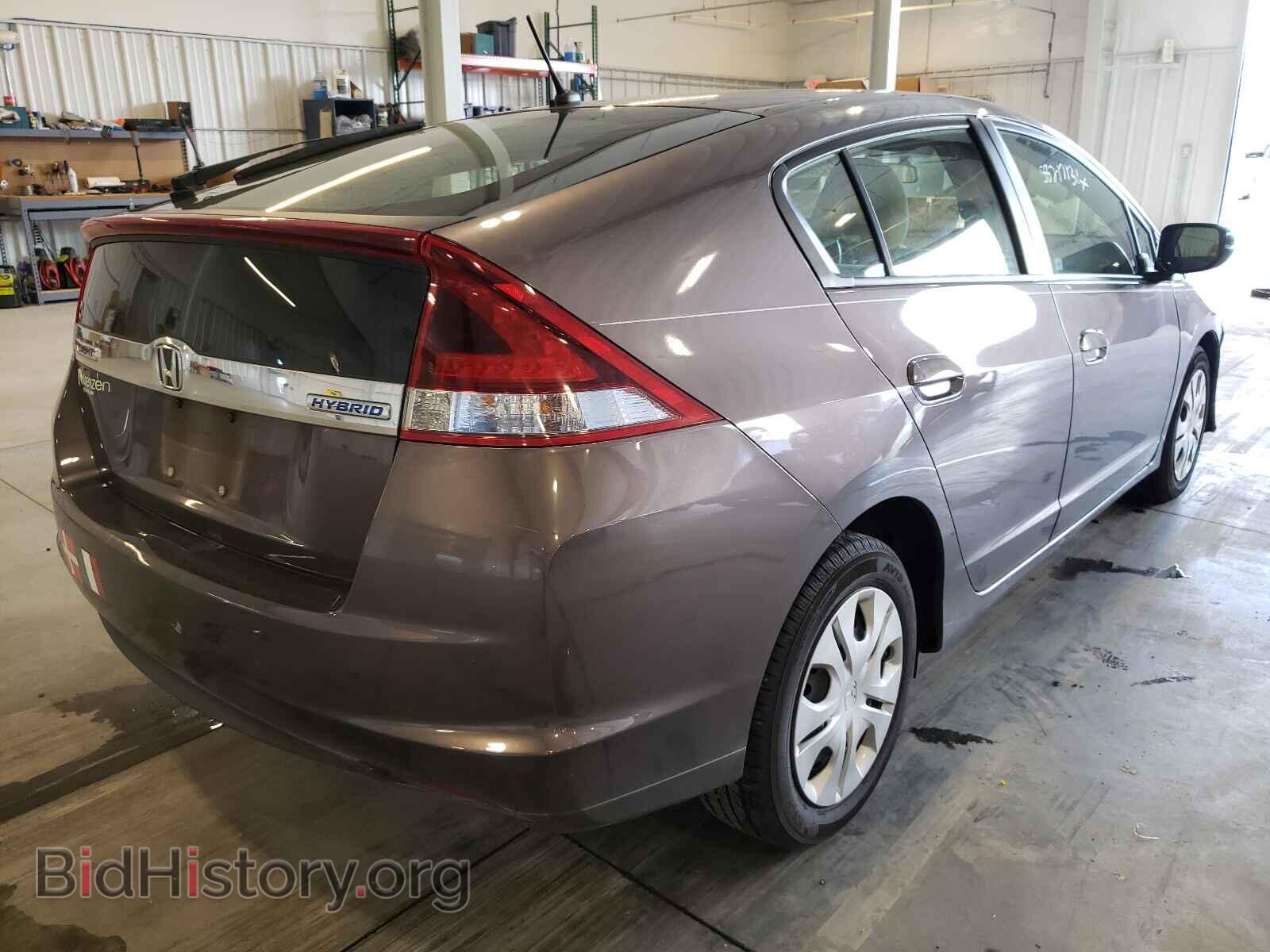 2013 HONDA INSIGHT - VIN: JHMZE2H53DS006498 - Фото 4