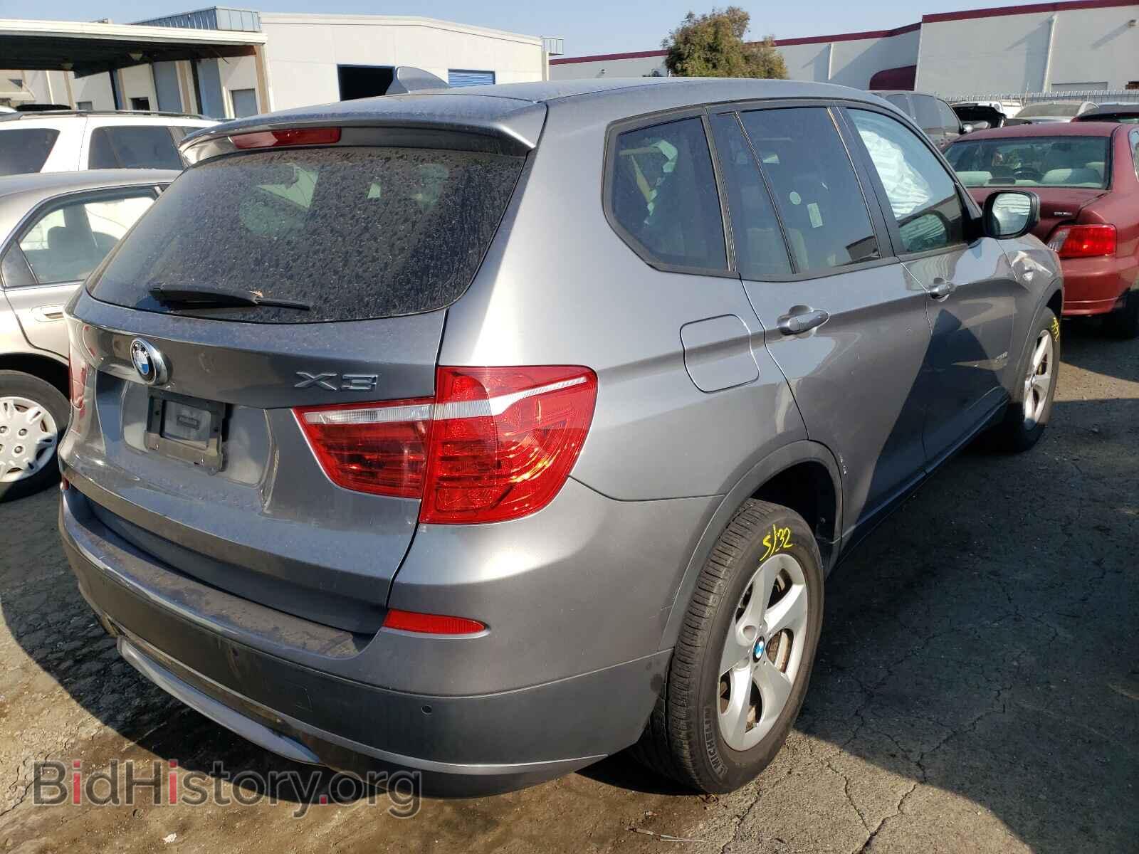 2011 BMW X3 - VIN: 5UXWX5C55BL710604 - Фото 4