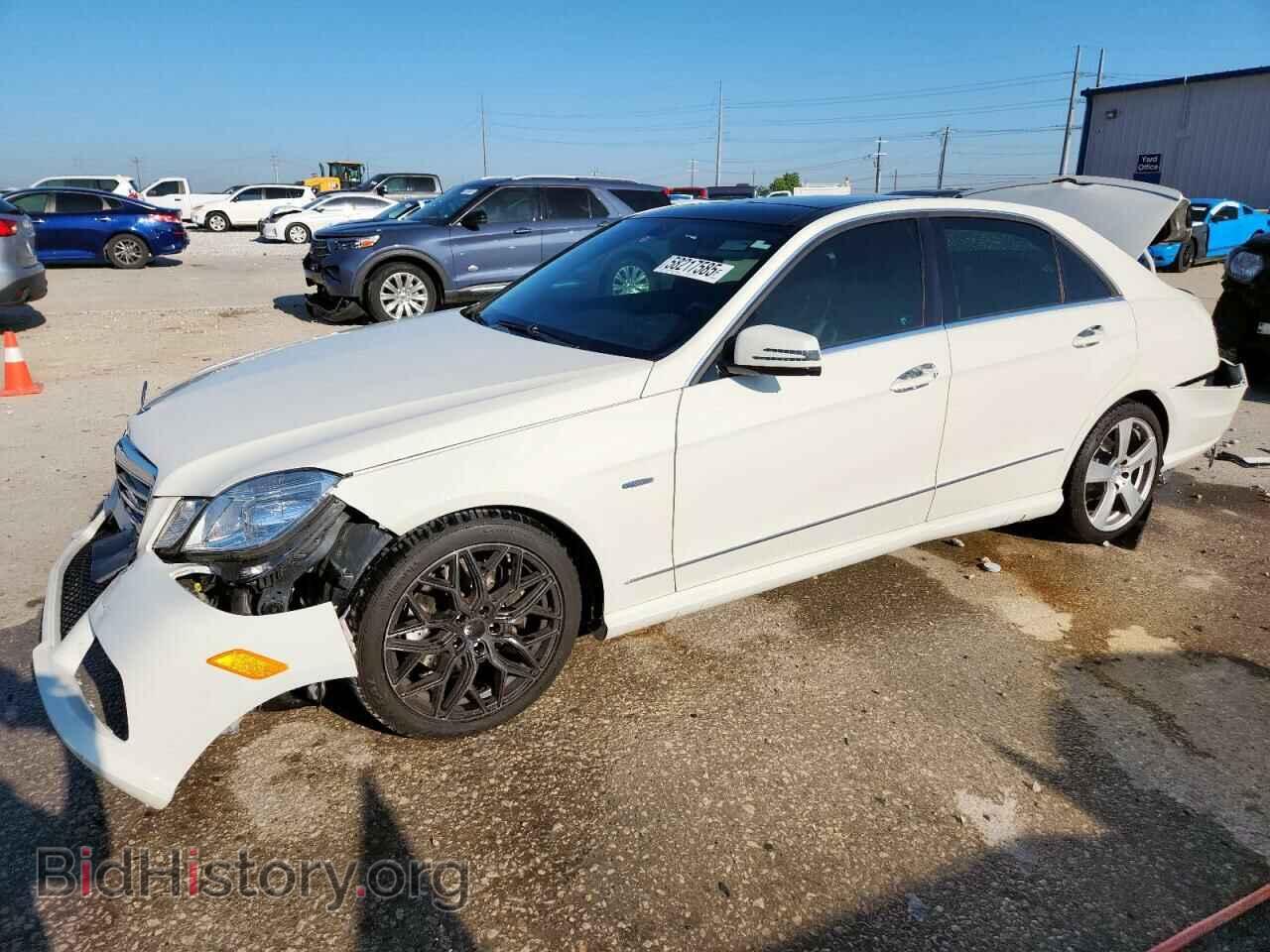 Photo WDDHF5KB9CA648020 - MERCEDES-BENZ E-CLASS 2012