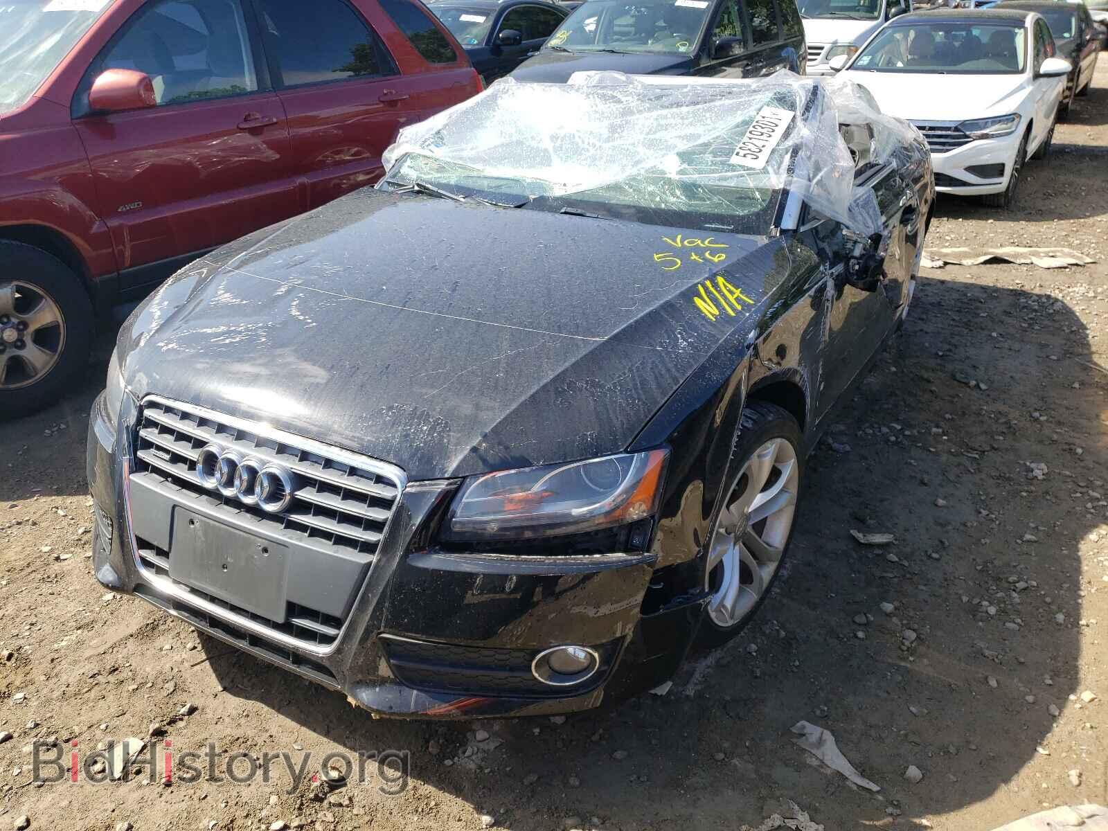 2011 AUDI A5 - VIN: WAUVFAFH2BN014170 - Фото 2