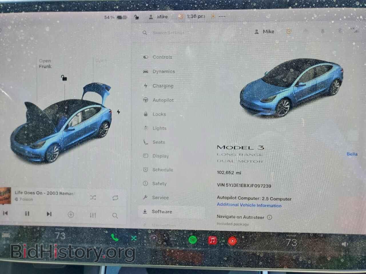 2018 TESLA MODEL 3 - VIN: 5YJ3E1EBXJF097239 - Photo 9