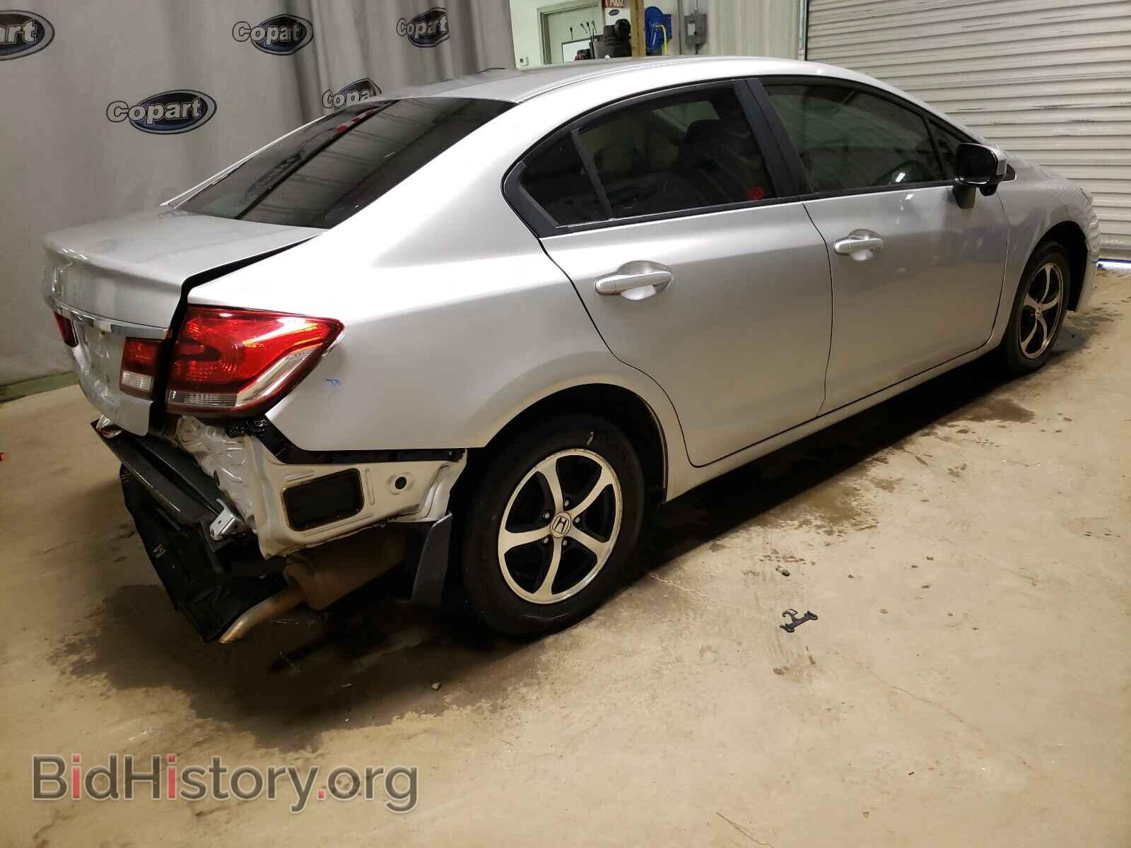 2015 HONDA CIVIC - VIN: 19XFB2F74FE049528 - Фото 4