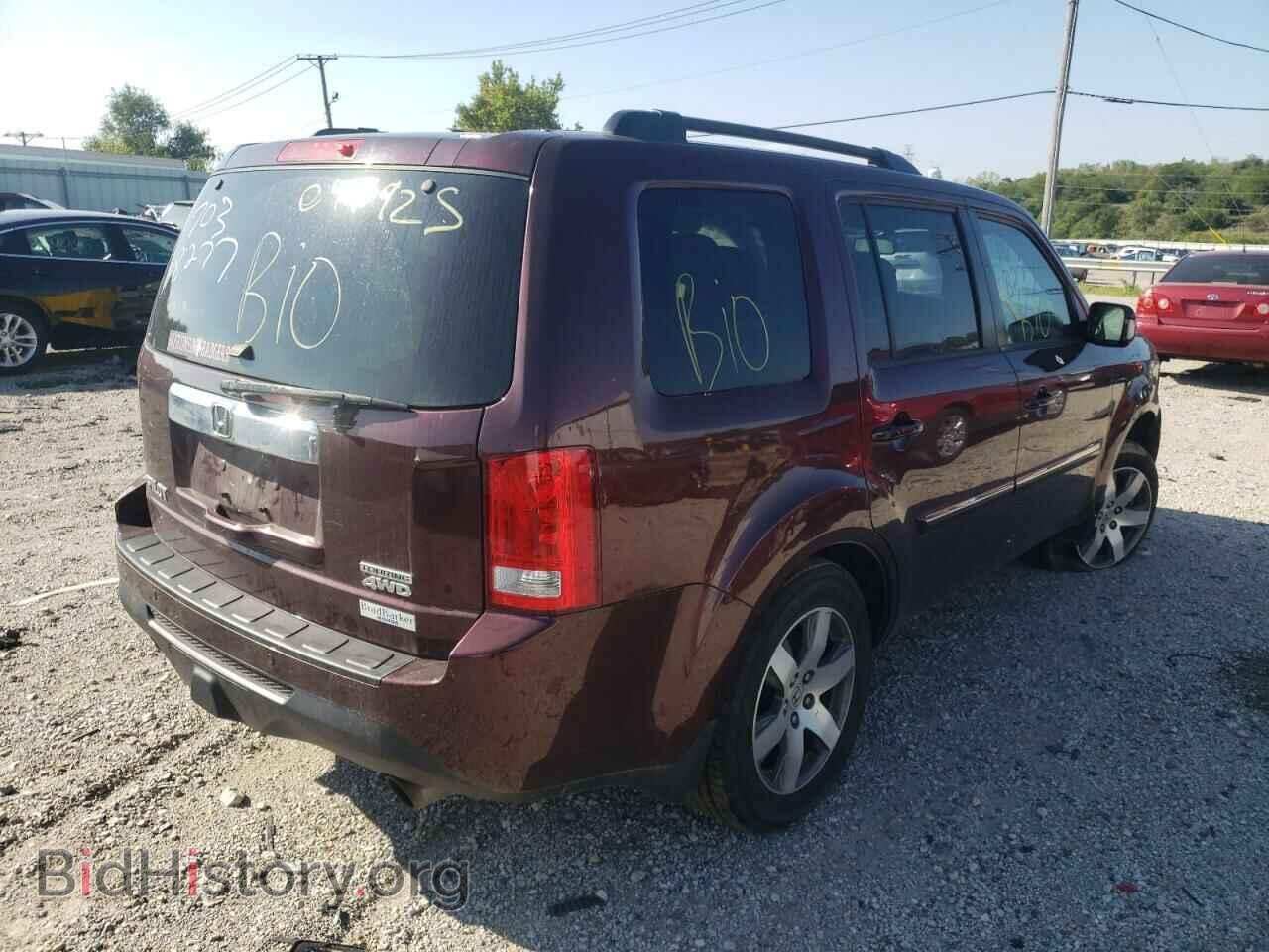 2013 HONDA PILOT - VIN: 5FNYF4H95DB064814 - Фото 4