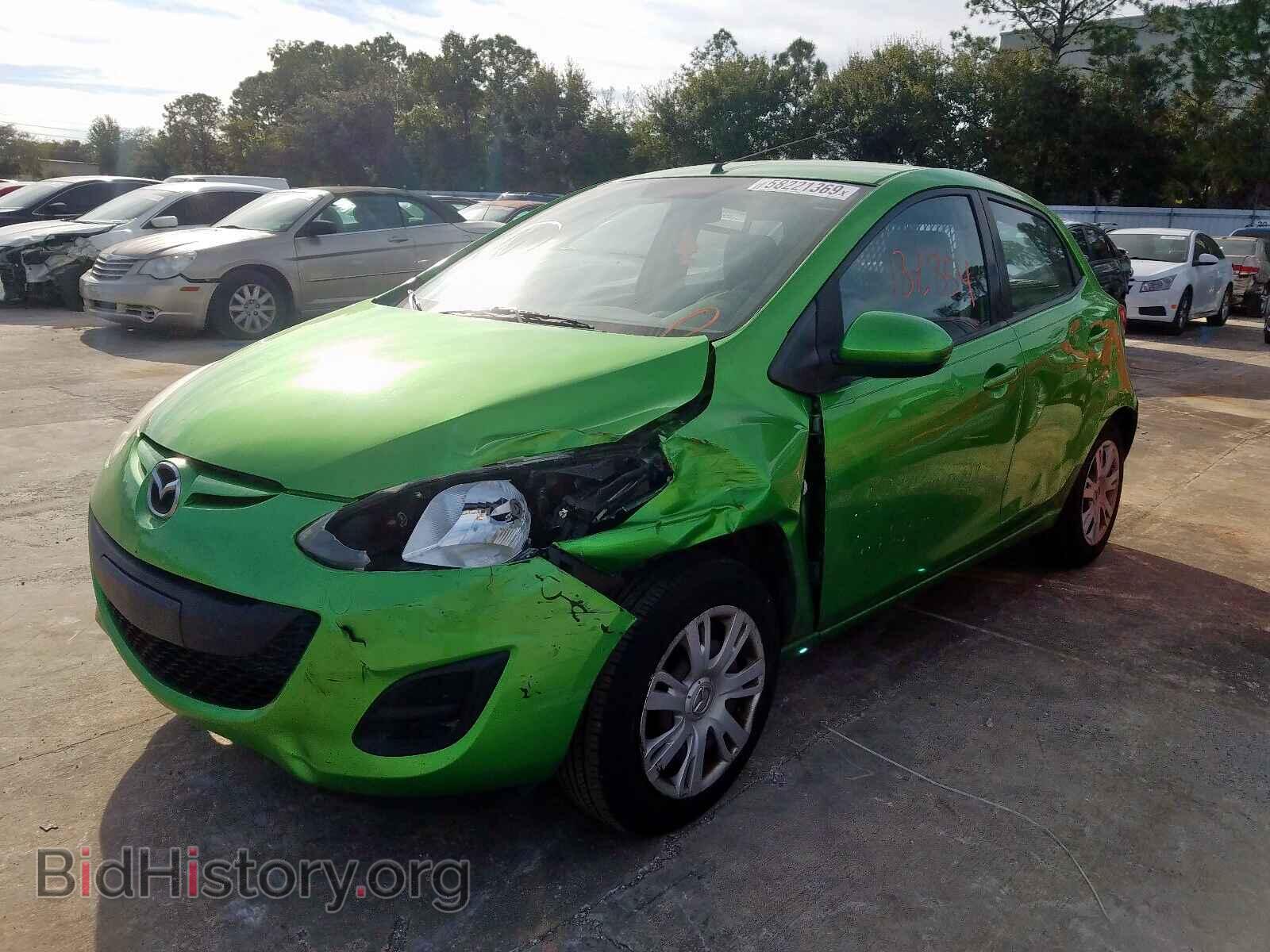 2013 MAZDA 2 - VIN: JM1DE1KY2D0155330 - Photo 2