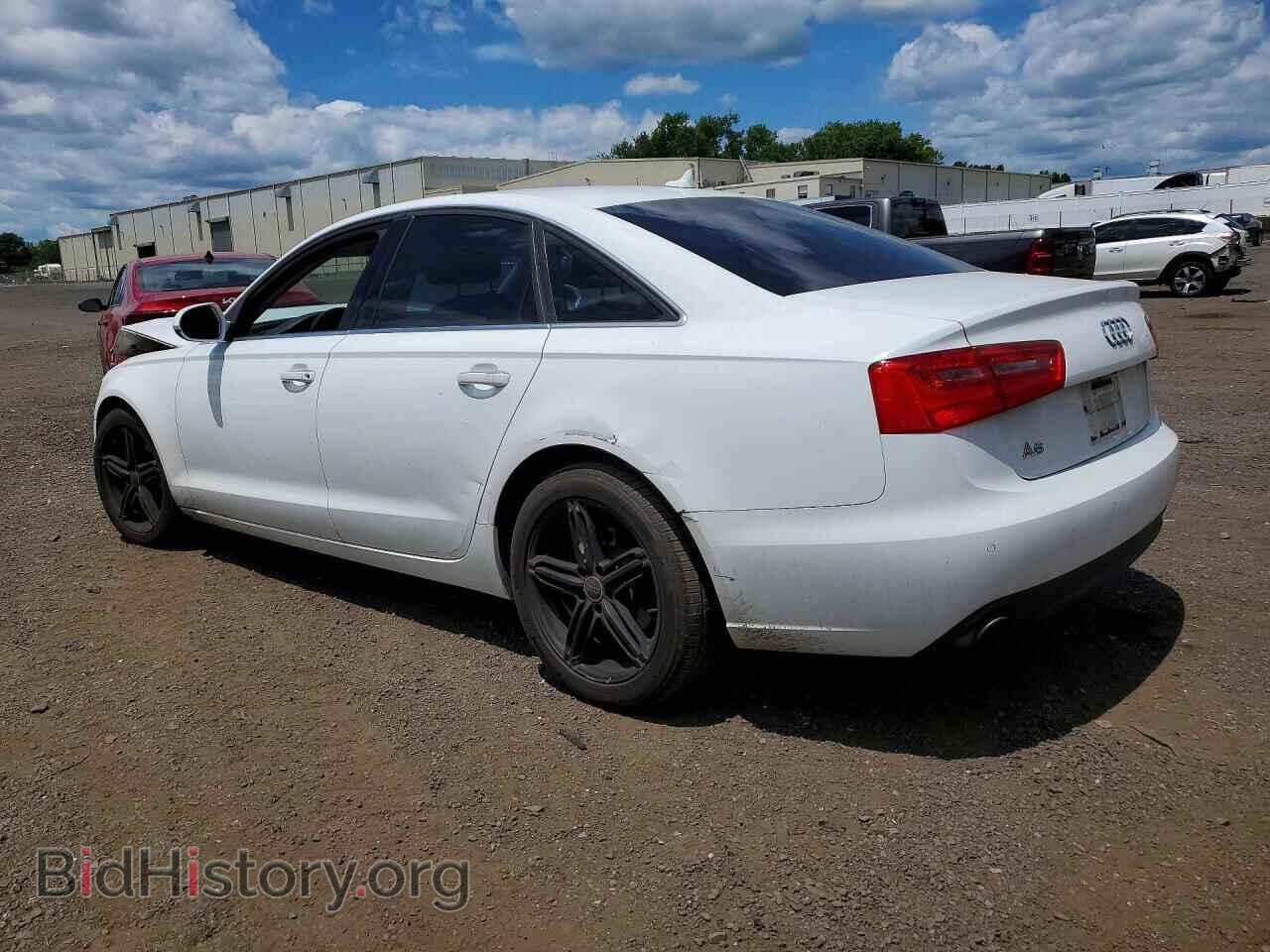 2013 AUDI A6 - VIN: WAUGFAFC5DN110200 - Фото 2