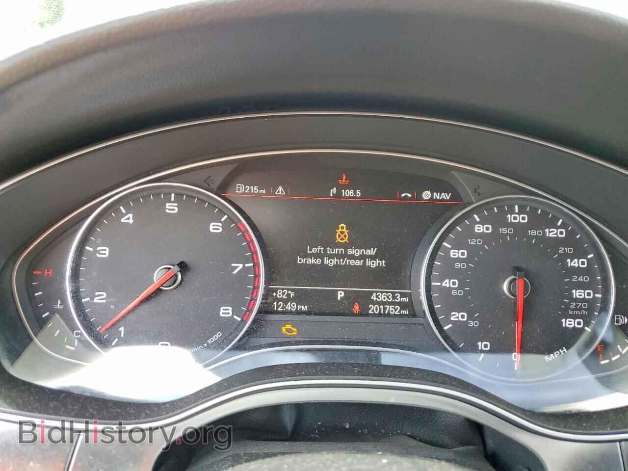 2013 AUDI A6 - VIN: WAUGFAFC5DN110200 - Фото 9