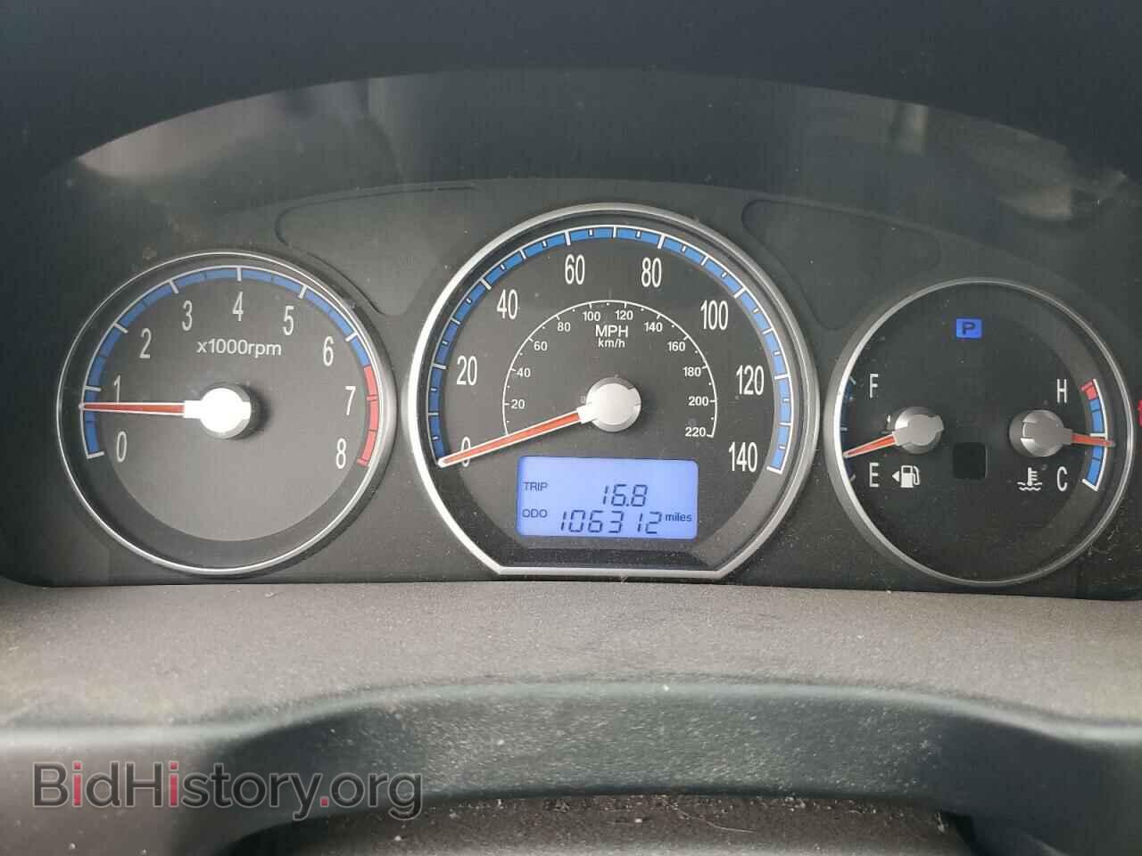 2009 HYUNDAI SANTA FE - VIN: 5NMSG73D39H302004 - Фото 9