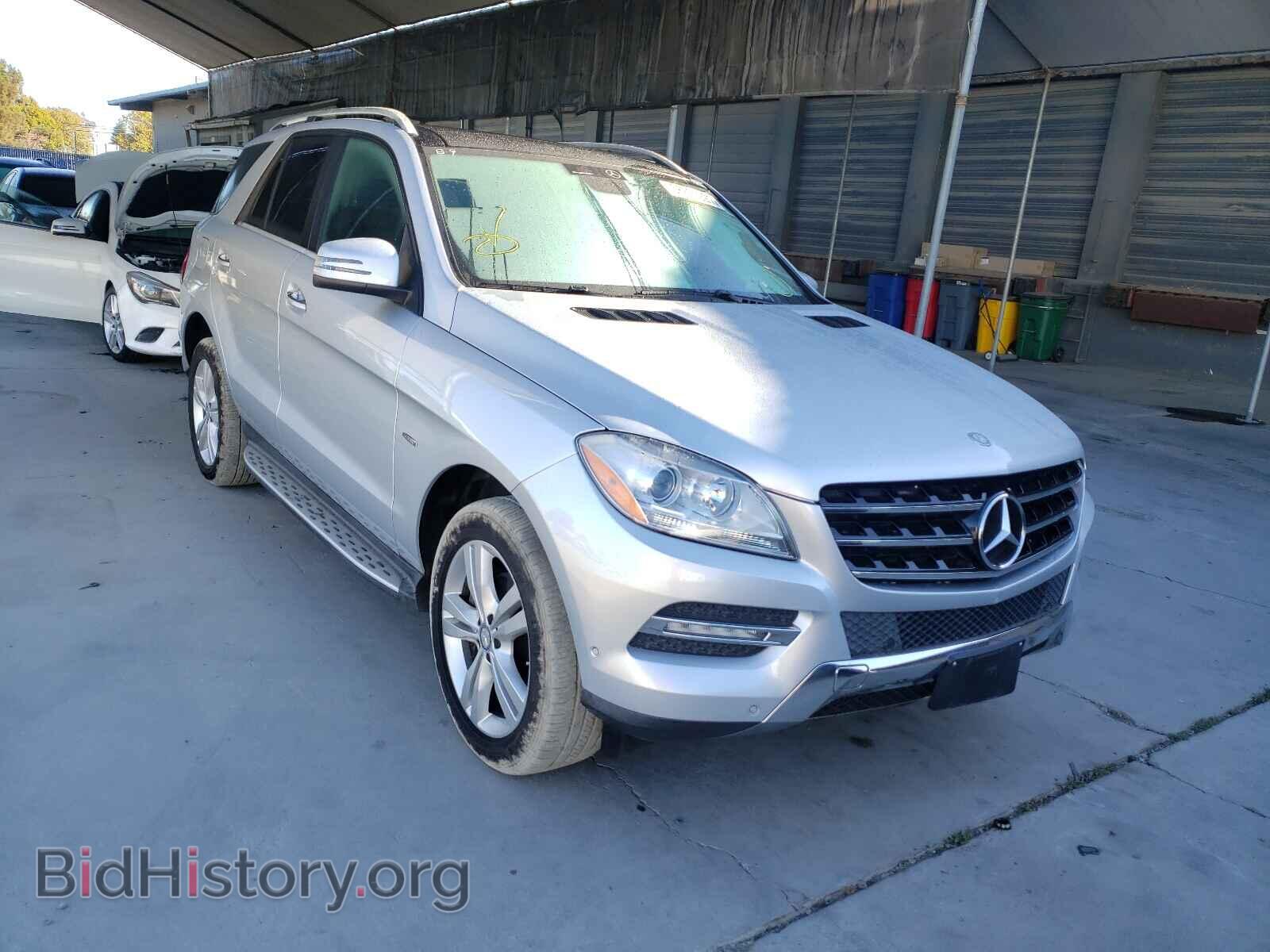 Photo 4JGDA2EB5CA028374 - MERCEDES-BENZ M-CLASS 2012