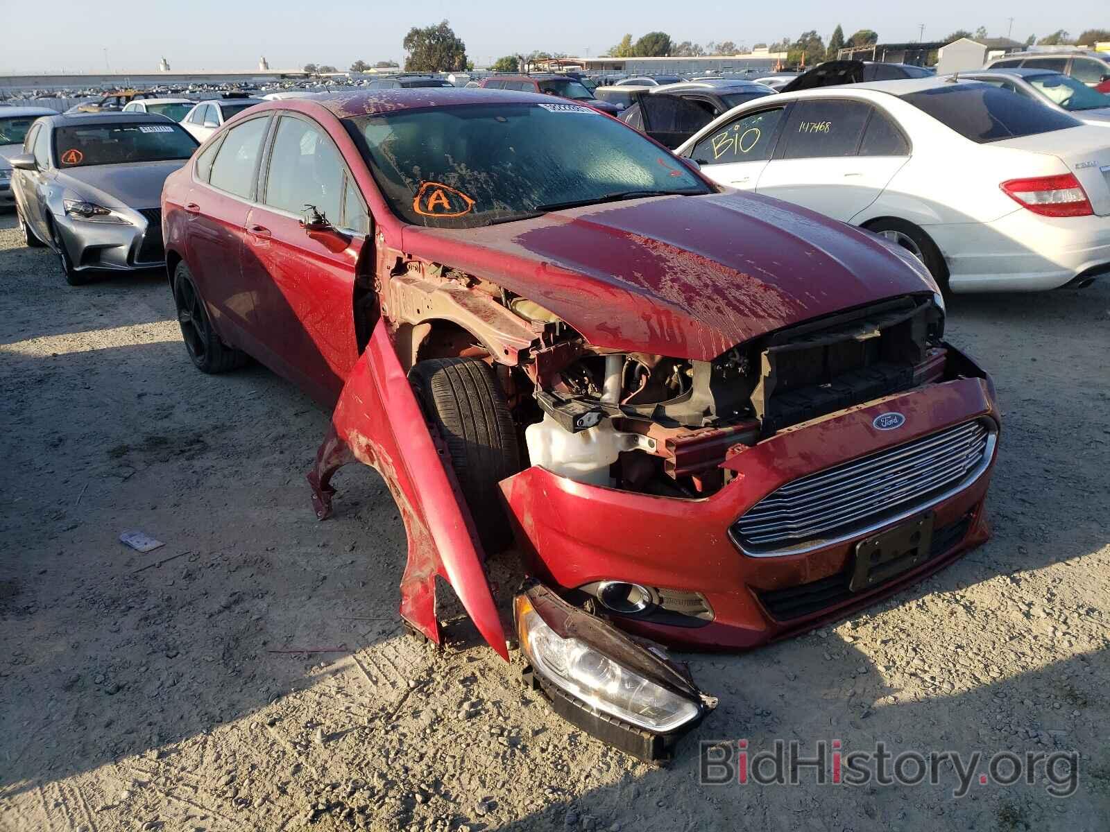 Photo 3FA6P0H73GR386176 - FORD FUSION 2016