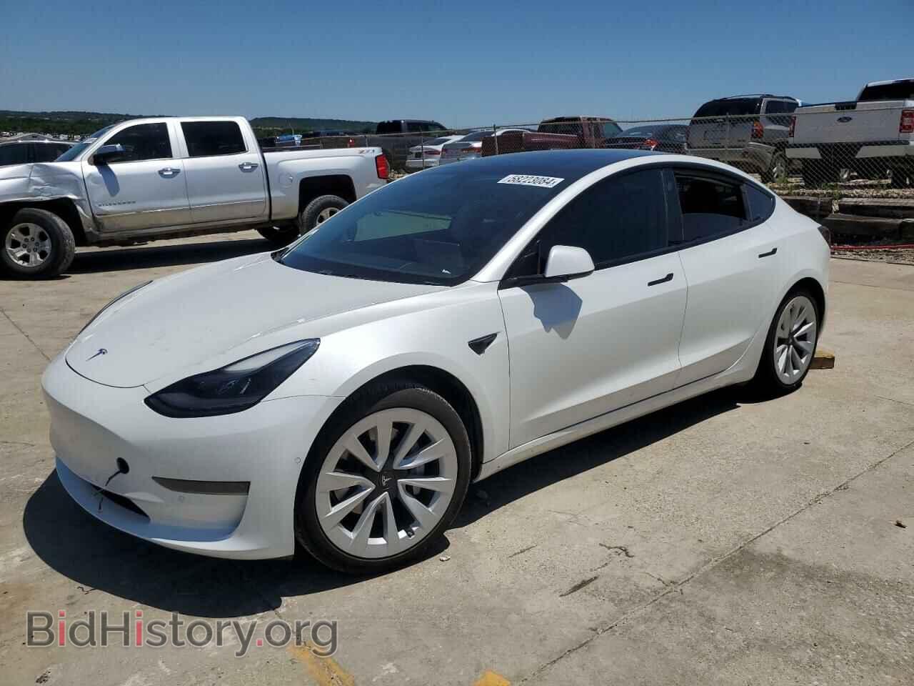 Photo 5YJ3E1EA0MF060745 - TESLA MODEL 3 2021