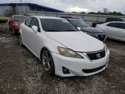 2011 Lexus IS IS 250, белый — VIN JTHBF5C23B5138895, Copart