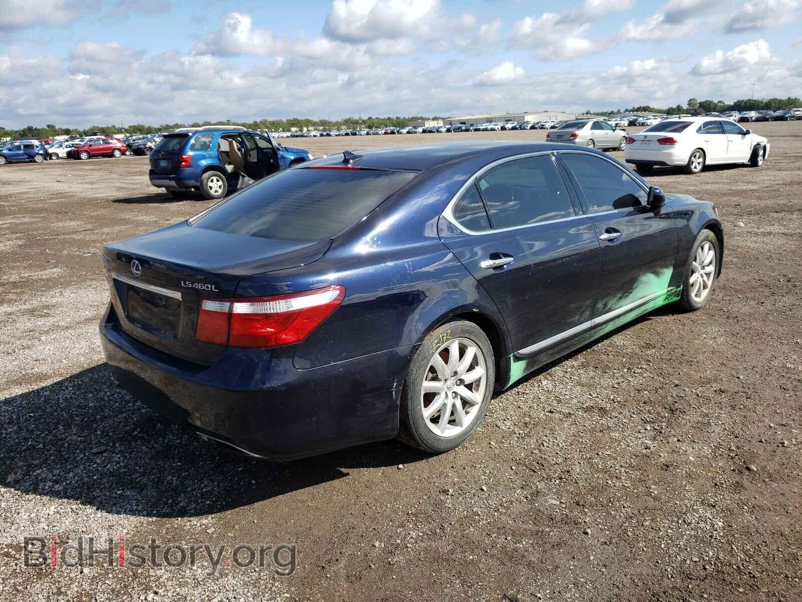 2007 LEXUS LS460 - VIN: JTHGL46F275020416 - Фото 4