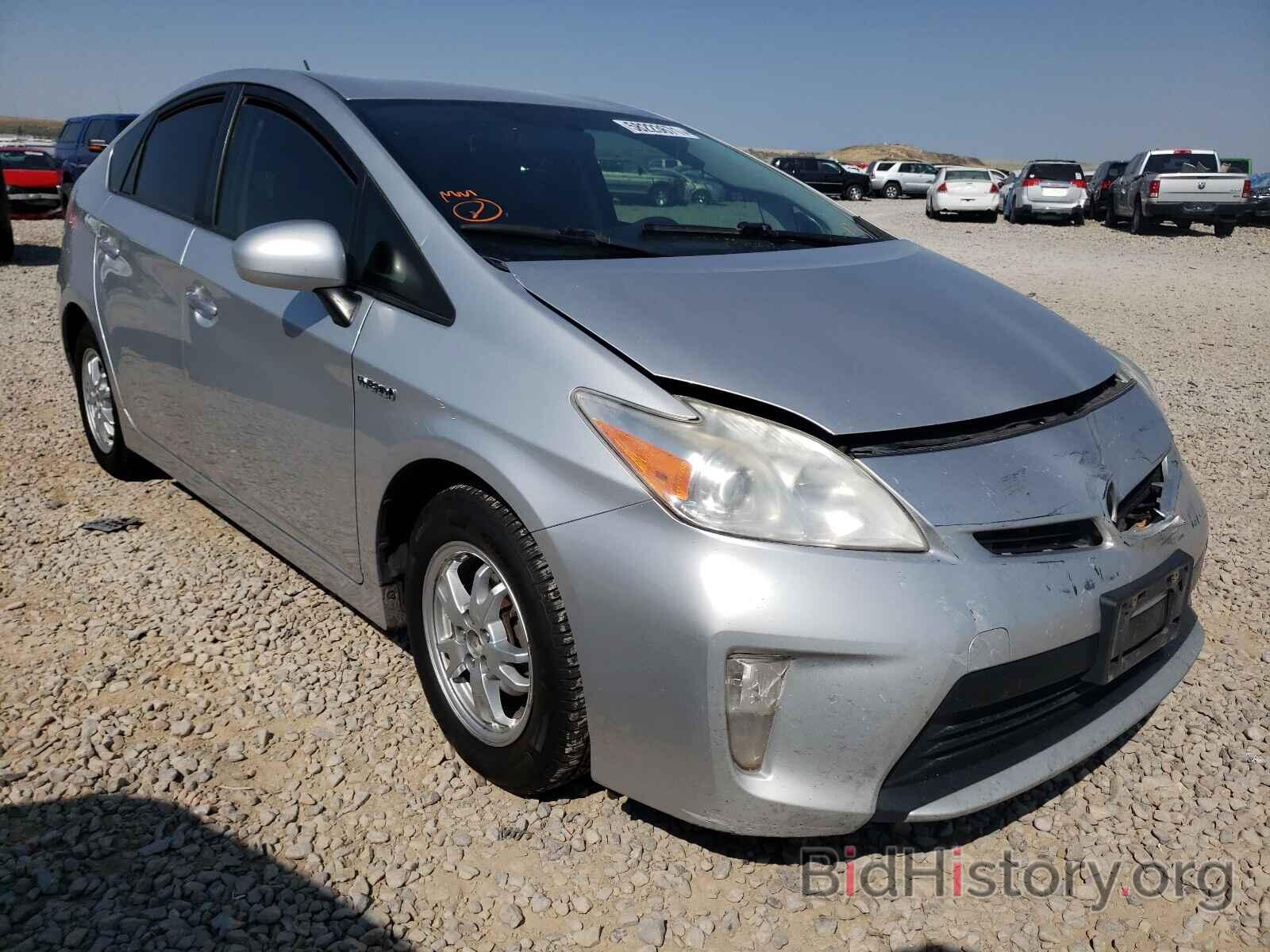 Photo JTDKN3DUXD0352825 - TOYOTA PRIUS 2013