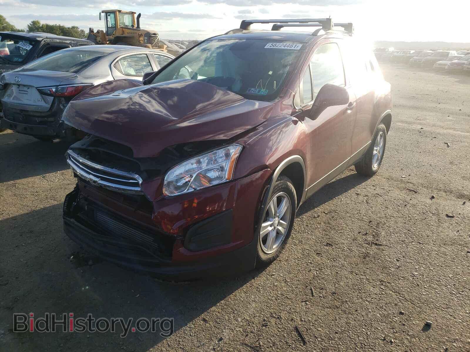 2016 CHEVROLET TRAX - VIN: 3GNCJPSB9GL116478 - Фото 2