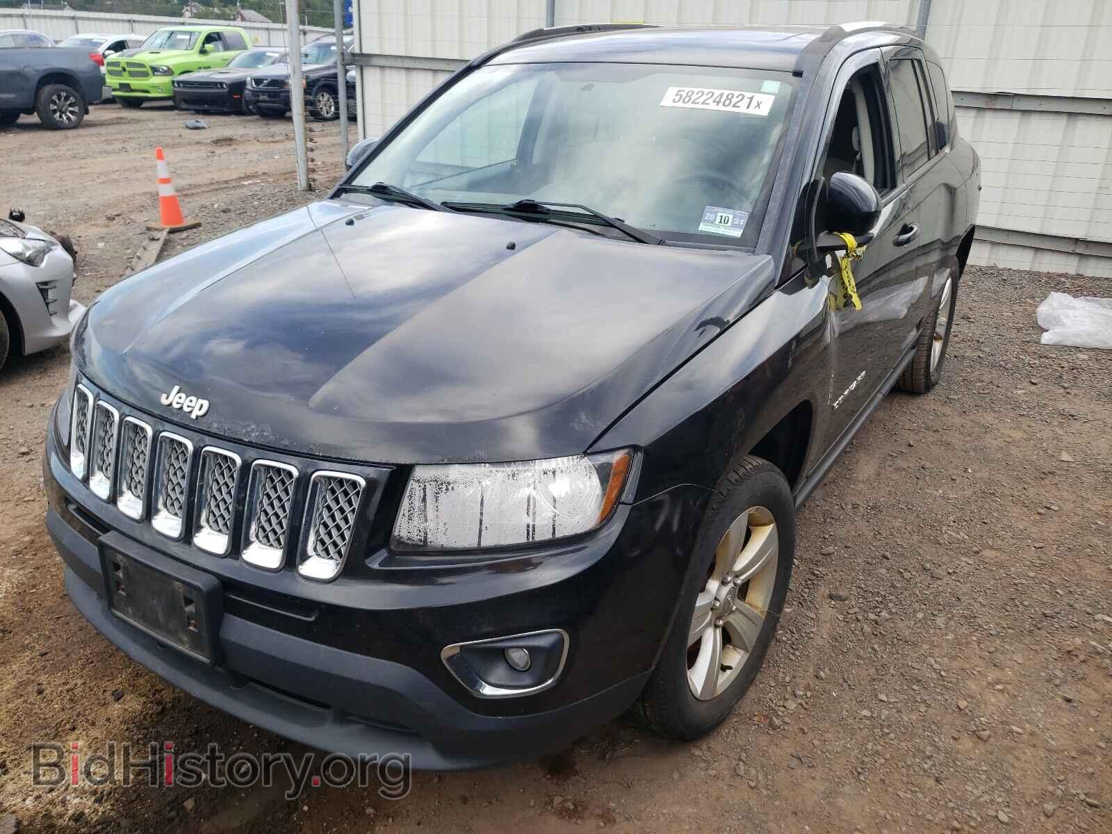 2015 JEEP COMPASS - VIN: 1C4NJDEB4FD106439 - Фото 2