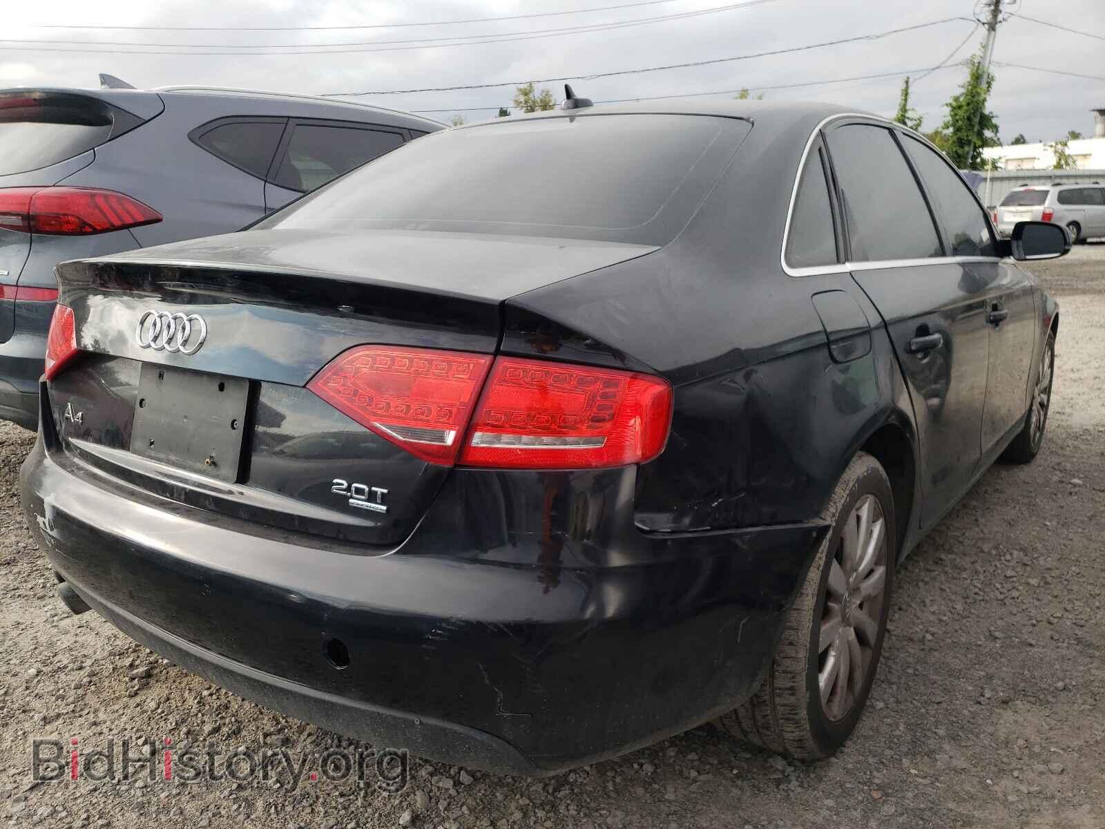 2012 AUDI A4 - VIN: WAUBFAFL0CN020509 - Фото 4