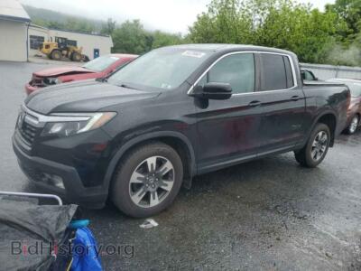 2017 Honda RIDGELINE RTL, black — VIN 5FPYK3F63HB024792, Copart