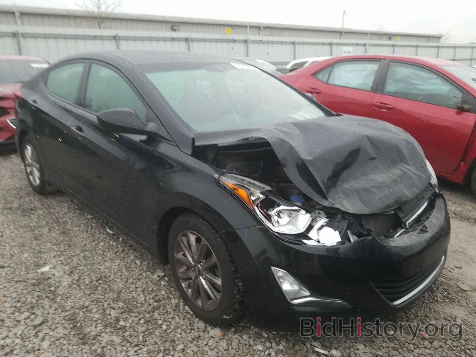 Photo 5NPDH4AE4GH653133 - HYUNDAI ELANTRA 2016