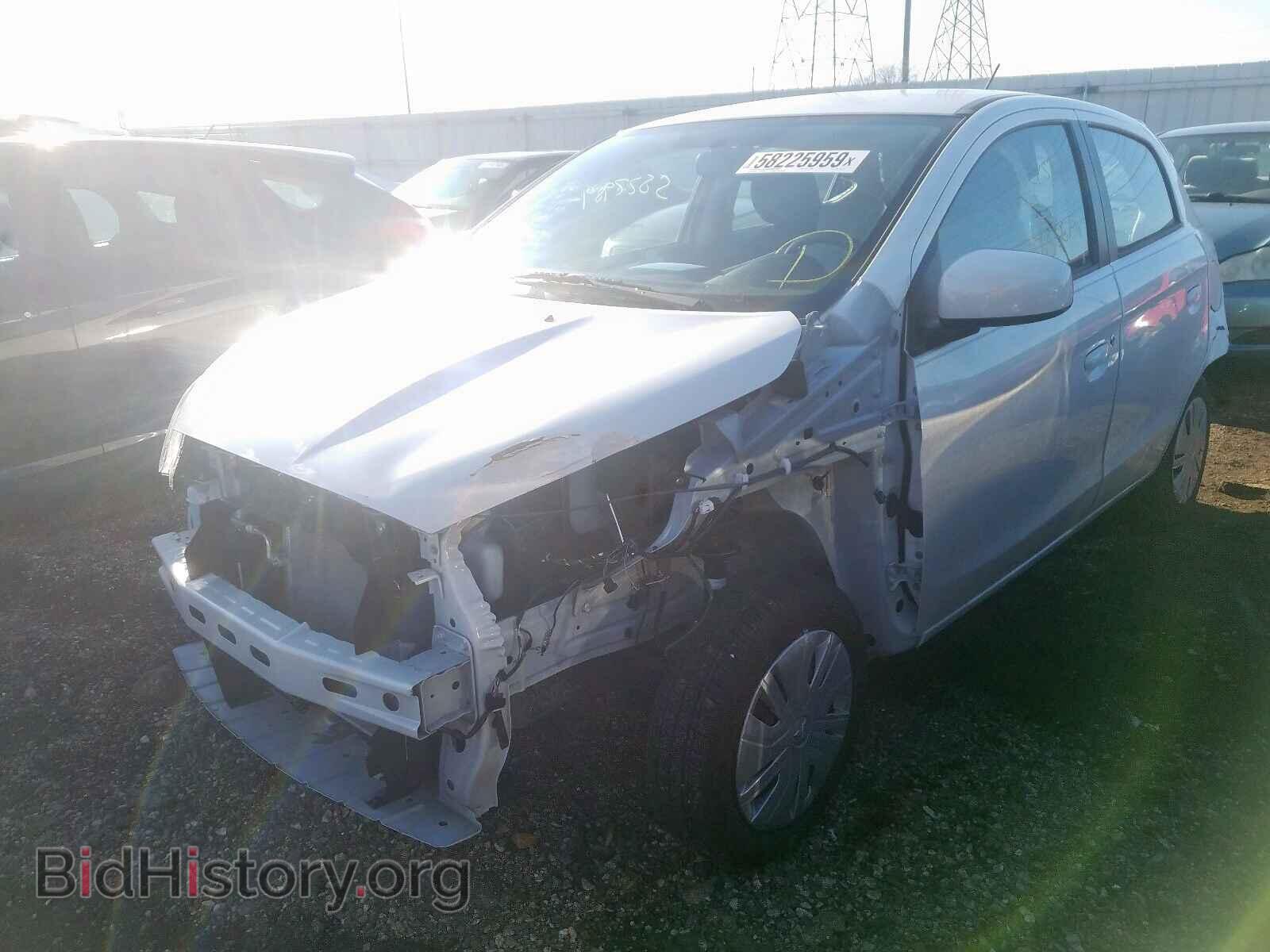 2019 MITSUBISHI MIRAGE - VIN: ML32A3HJ2KH013179 - Фото 2