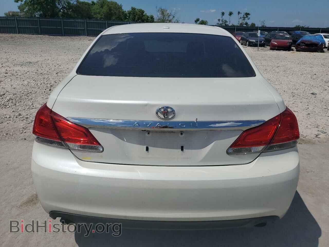 2011 TOYOTA AVALON - VIN: 4T1BK3DBXBU376518 - Фото 6