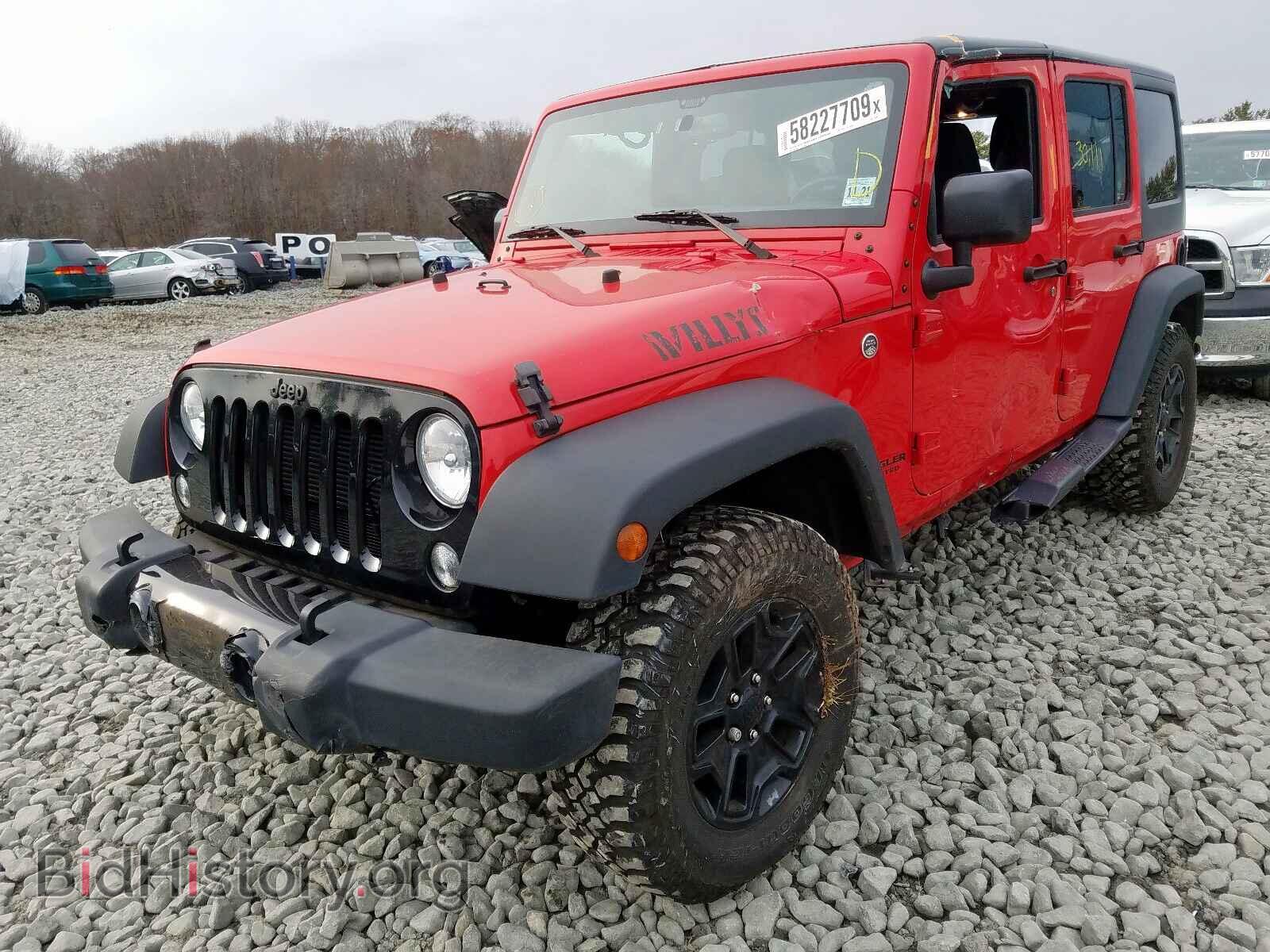2017 JEEP WRANGLER - VIN: 1C4BJWDG3HL545992 - Фото 2